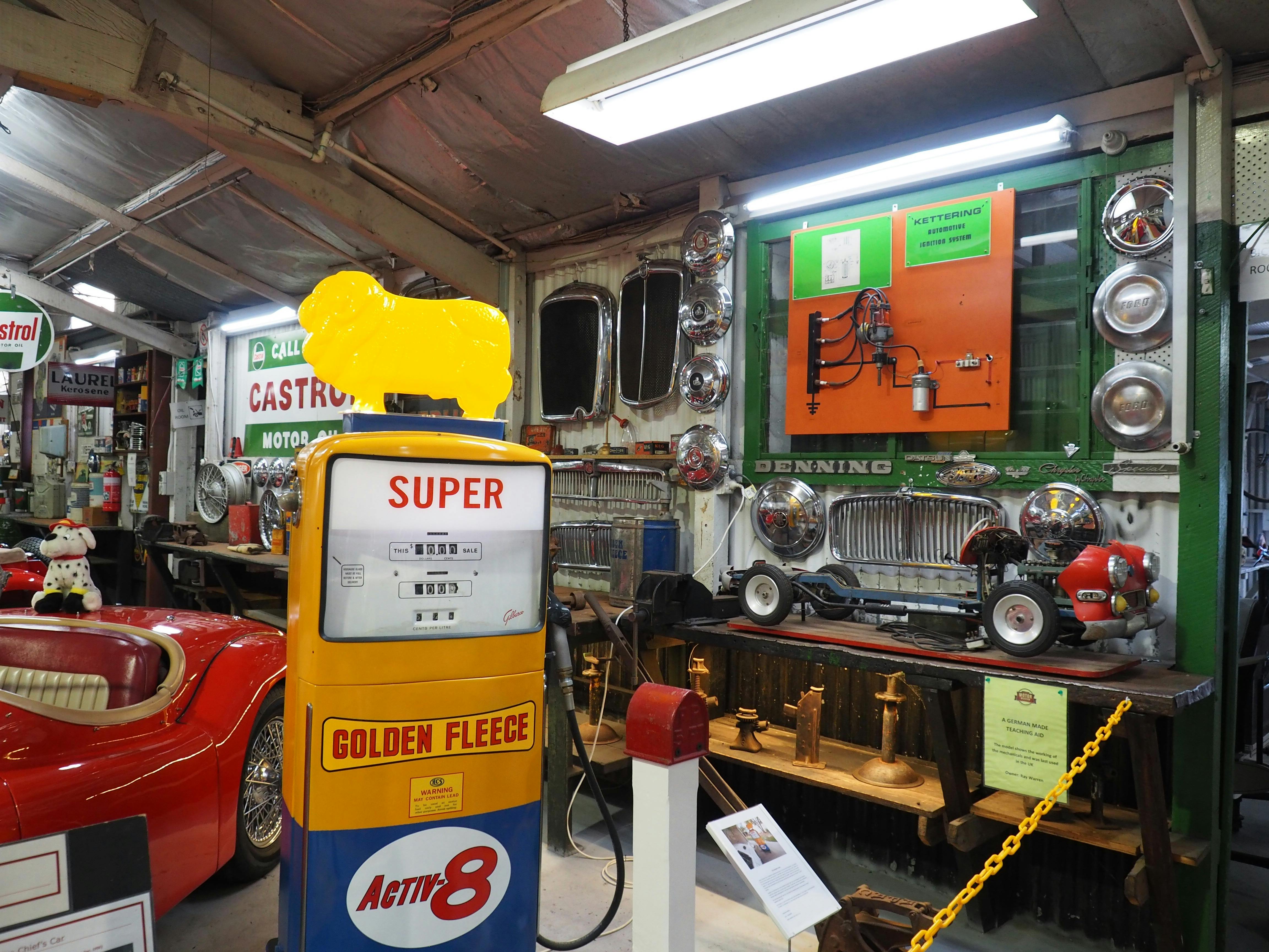 Memorabilia as well as vehicles