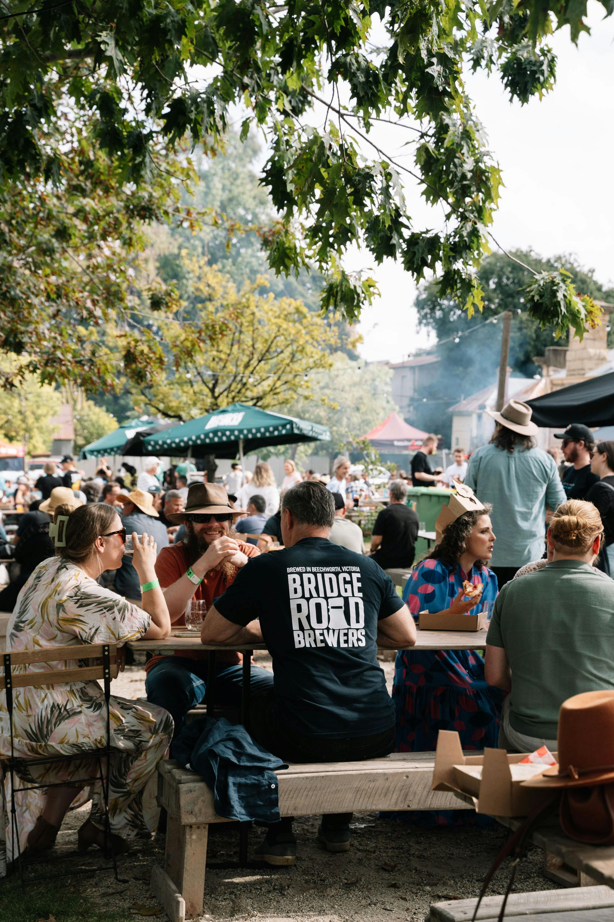 crowd at high country hopp