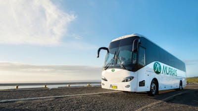 Murrays Coach driving on highway