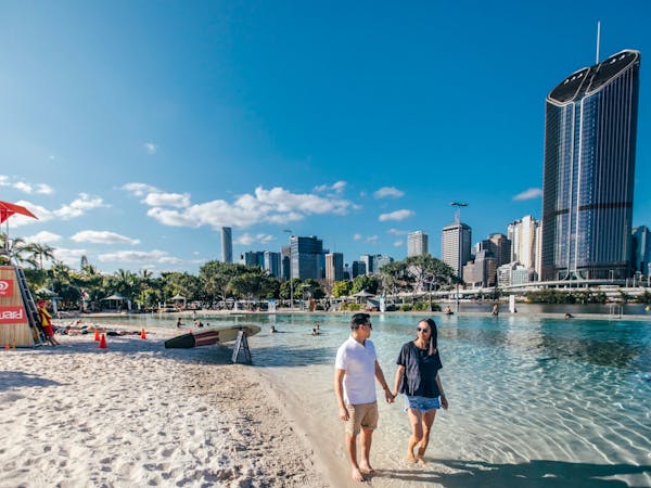 Streets Beach at South Bank Parklands - Brisbane Kids