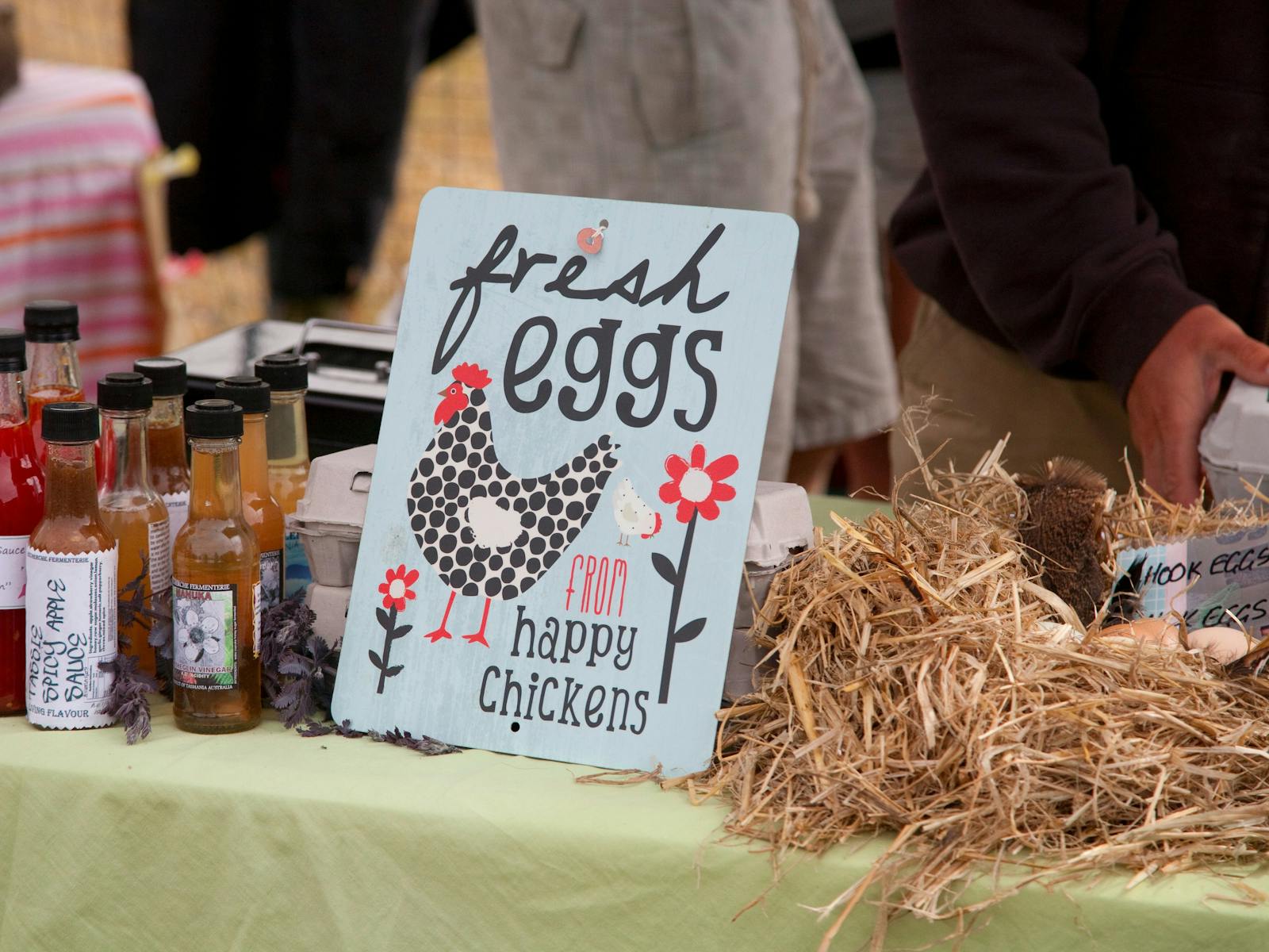 Organic and Sustainable is part of our ethos at the Bream Creek Farmers Market