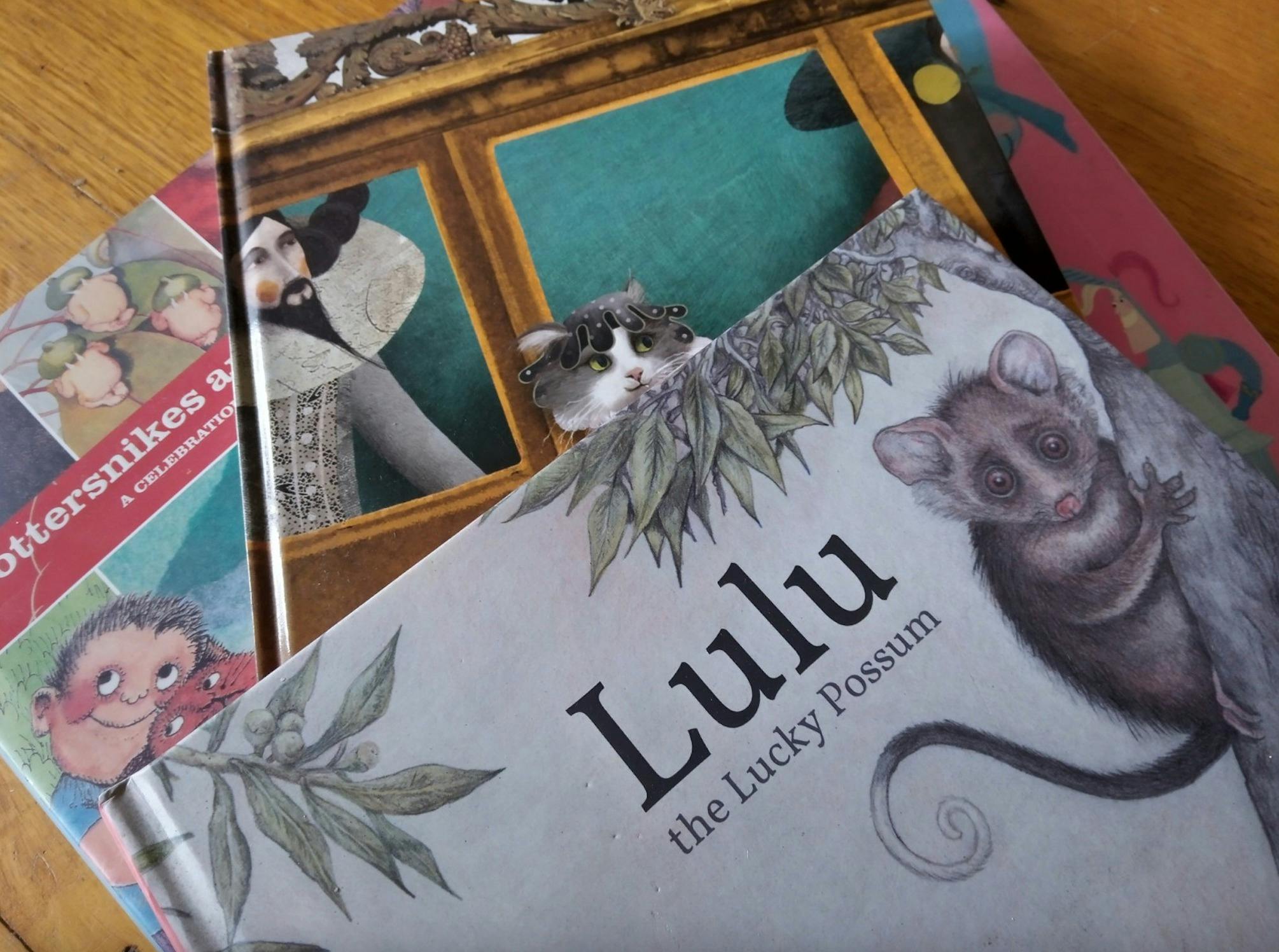 pile of picture books