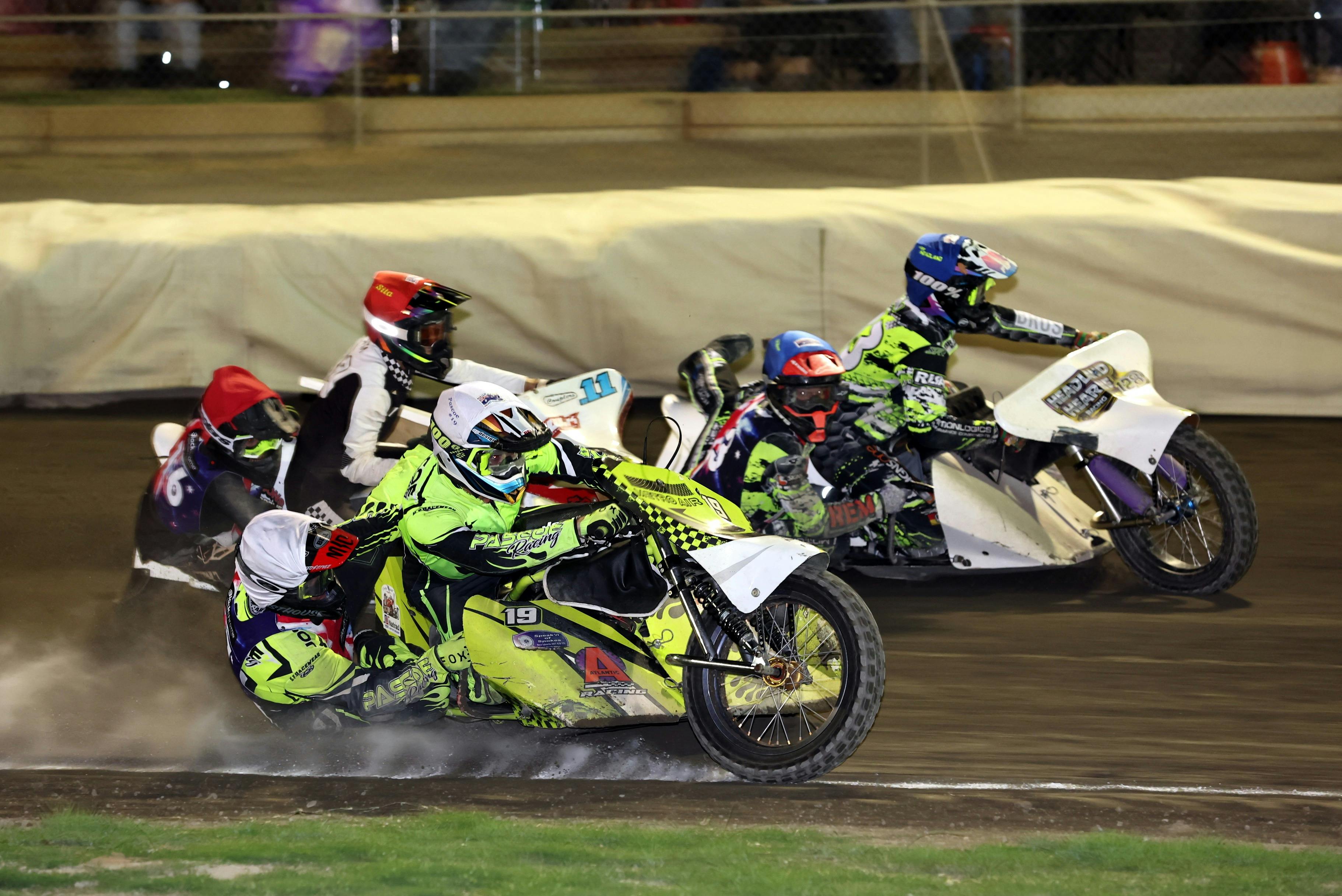 1000cc Sidecars Gillman Speedway