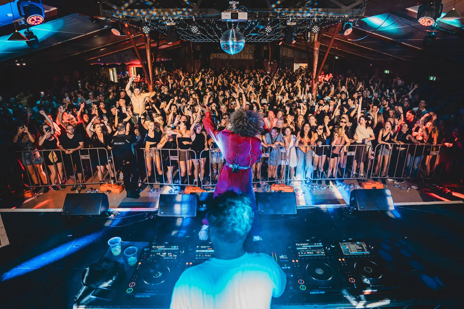 Large Indoor Music Event