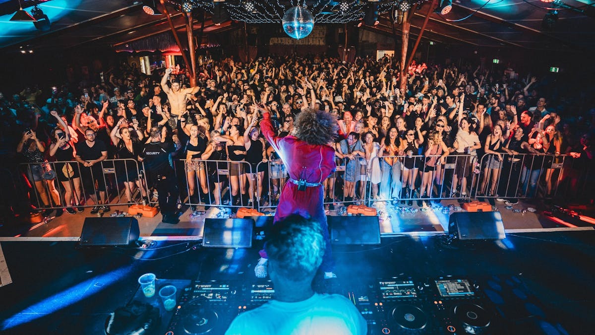 Large Indoor Music Event