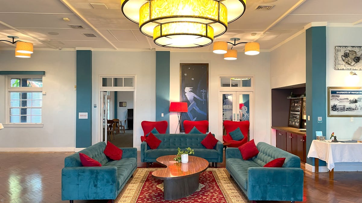 Lounge reception area