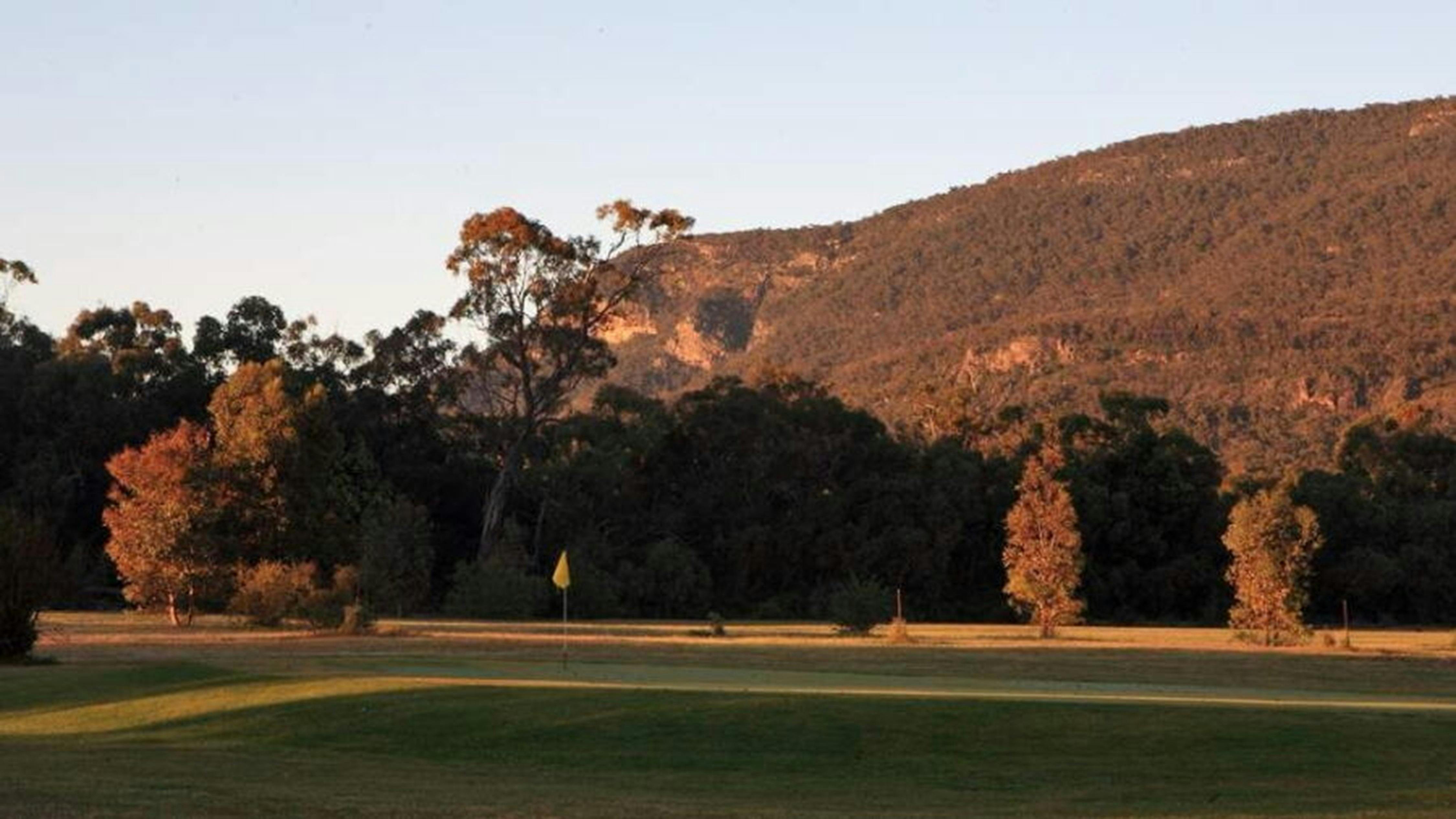 Halls Gap Golf Course sunset