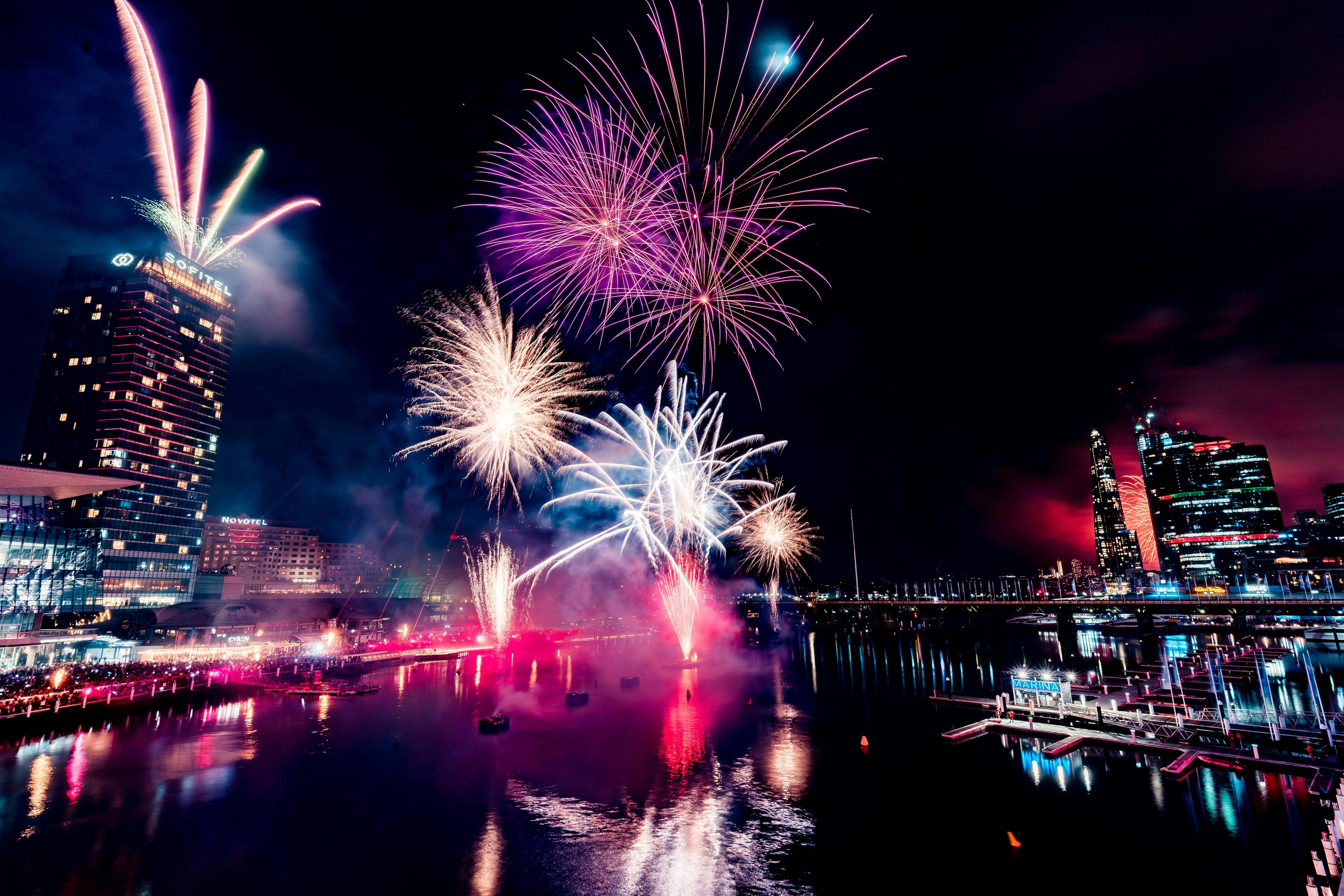 New Year's Eve Fireworks at Darling Harbour