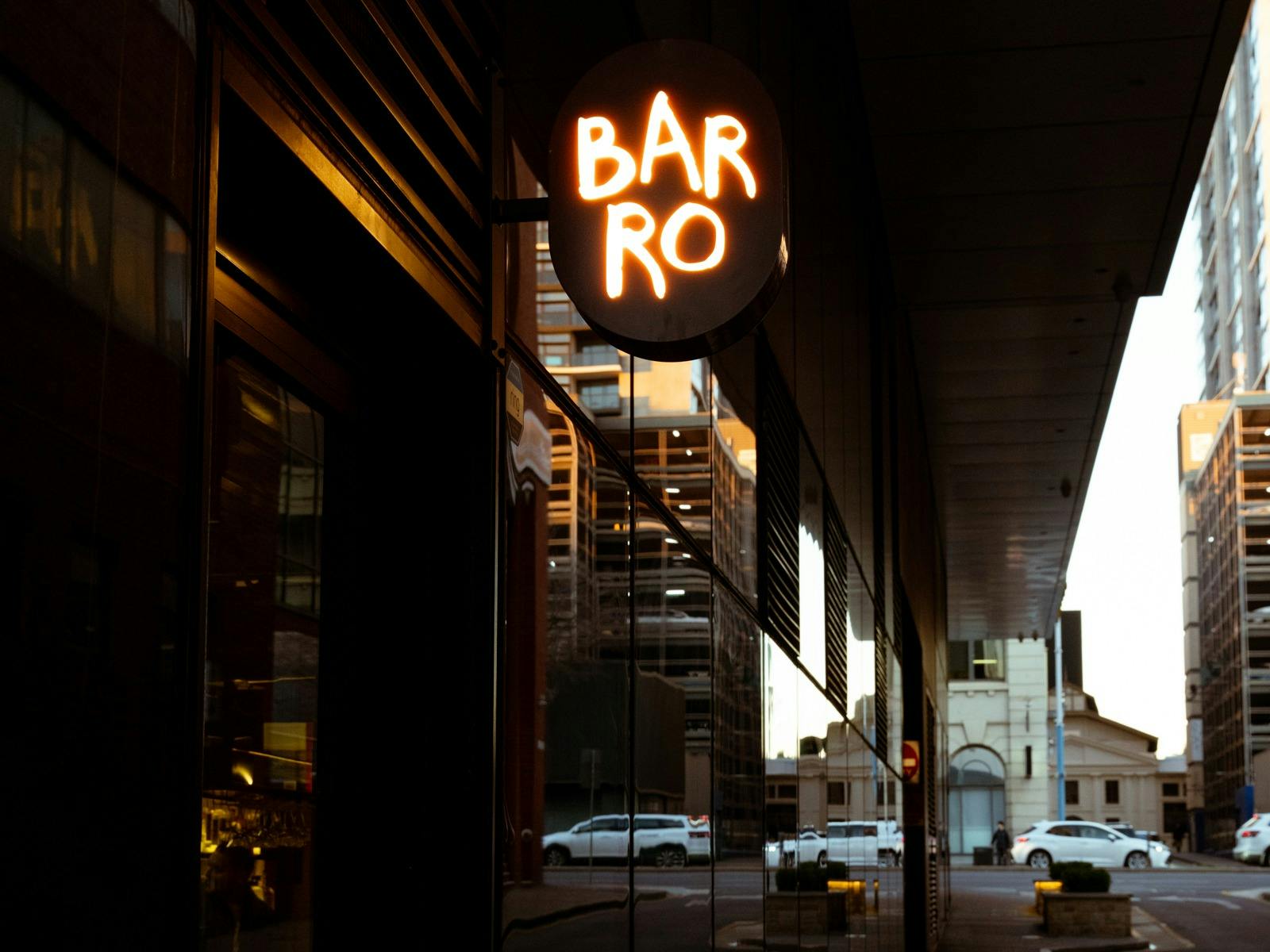 Barro outside