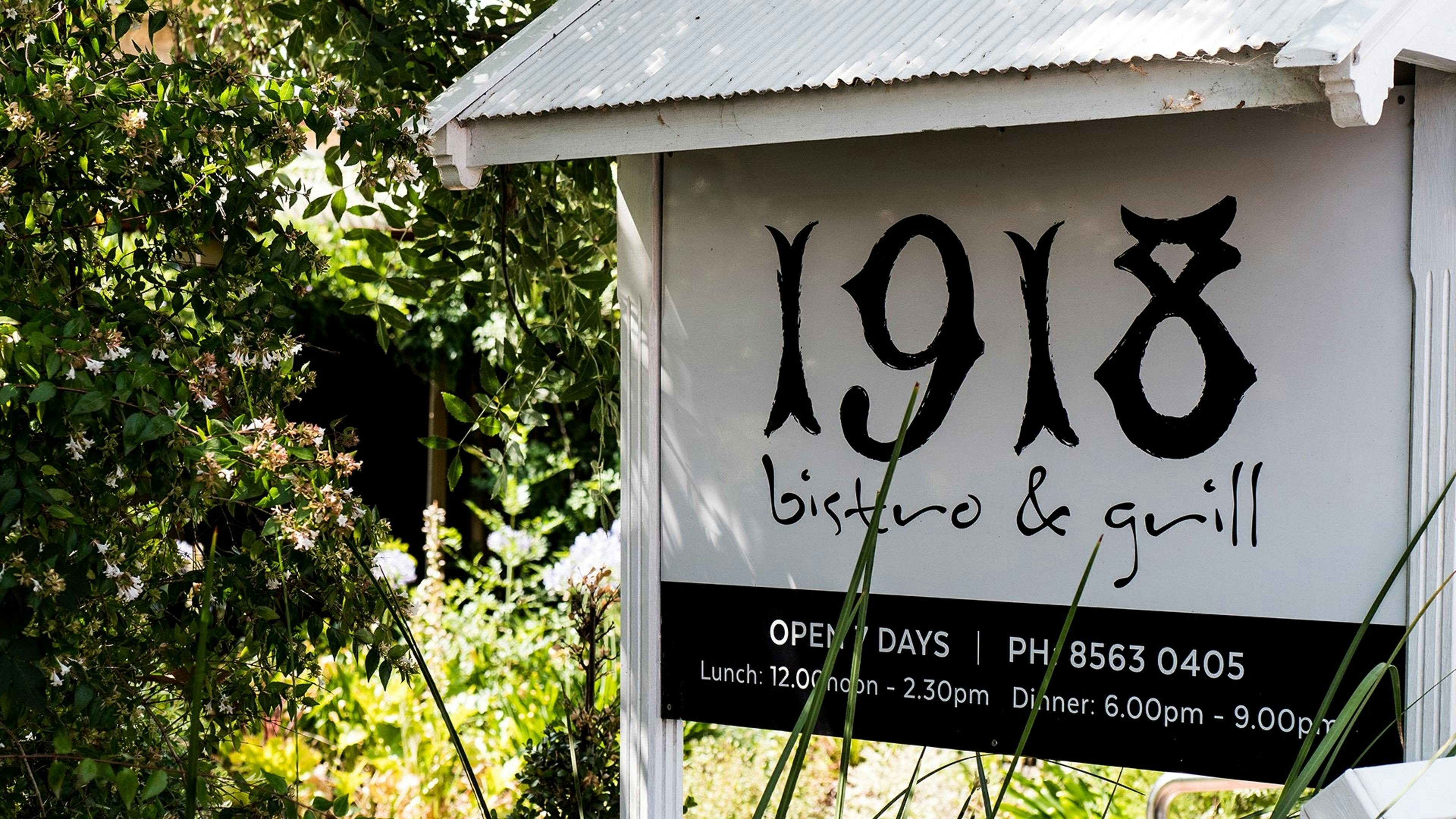 1918 Bistro & Grill is a gathering place celebrating the Barossa Valley’s finest.
