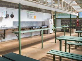 Kalganyi Holiday Park Mount Gambier Camp Kitchen Caravan Park