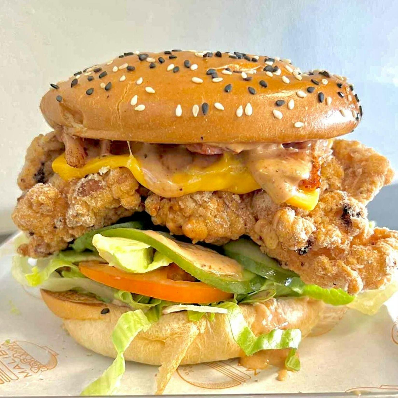 chicken burger