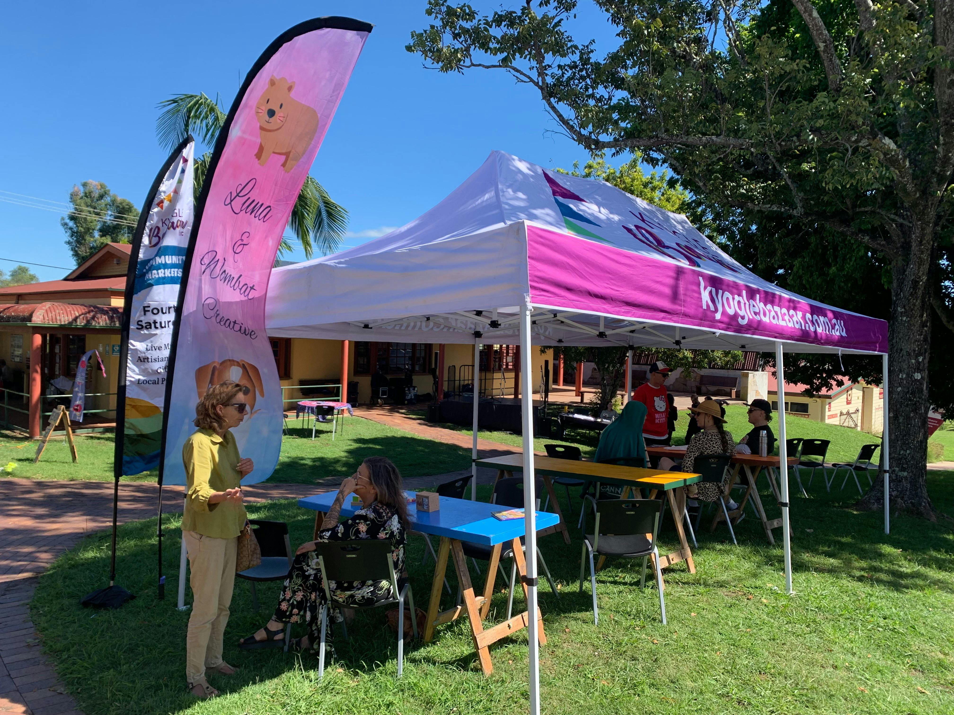 Hang Out Space in music area at Stratheden Street markets