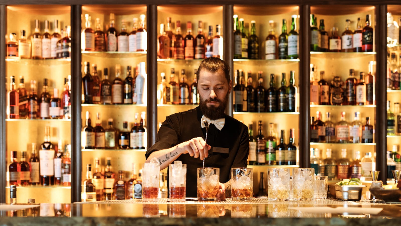 Luxury lounge bar in Hobart