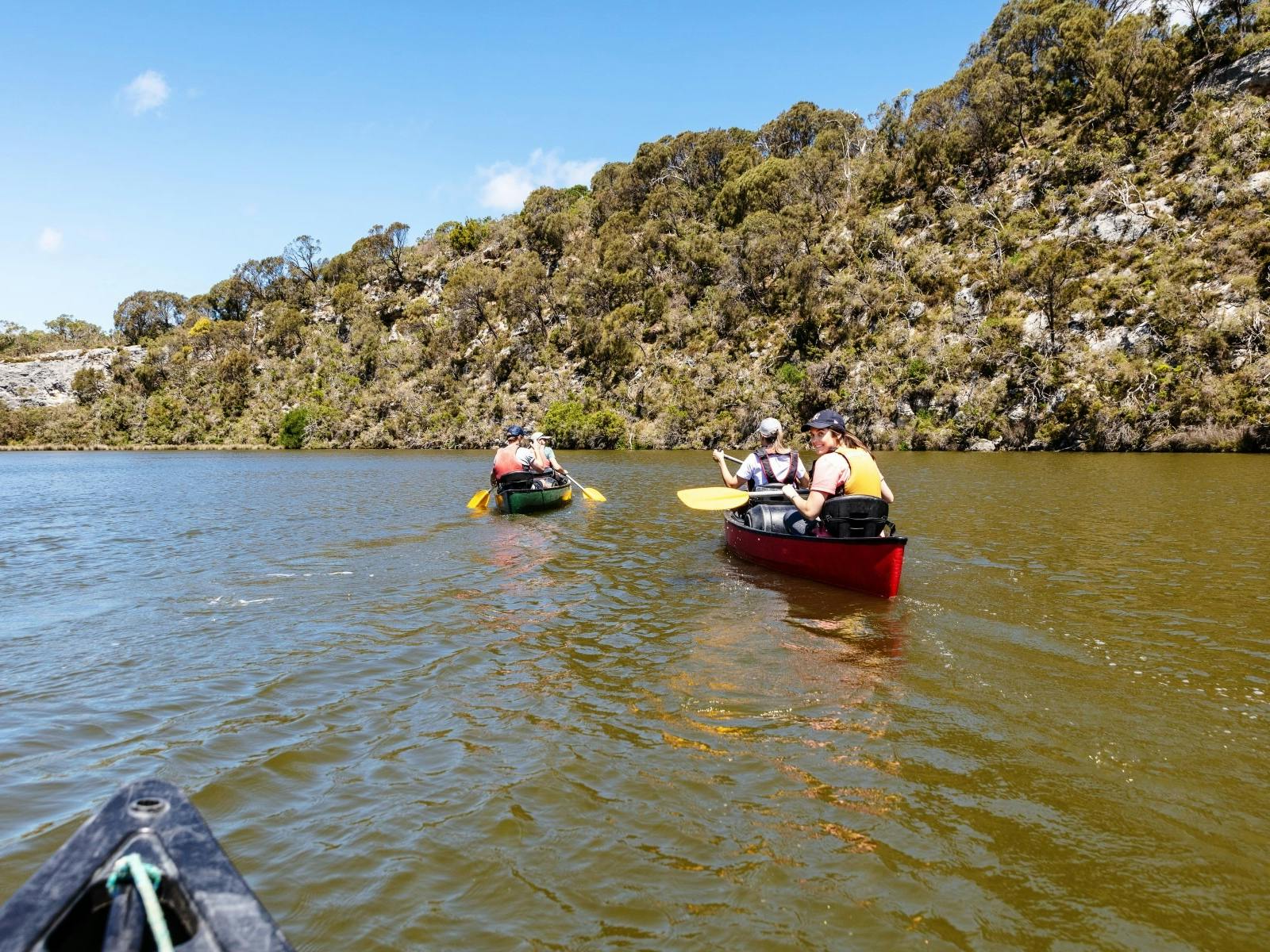 Canoers on Glenelg River