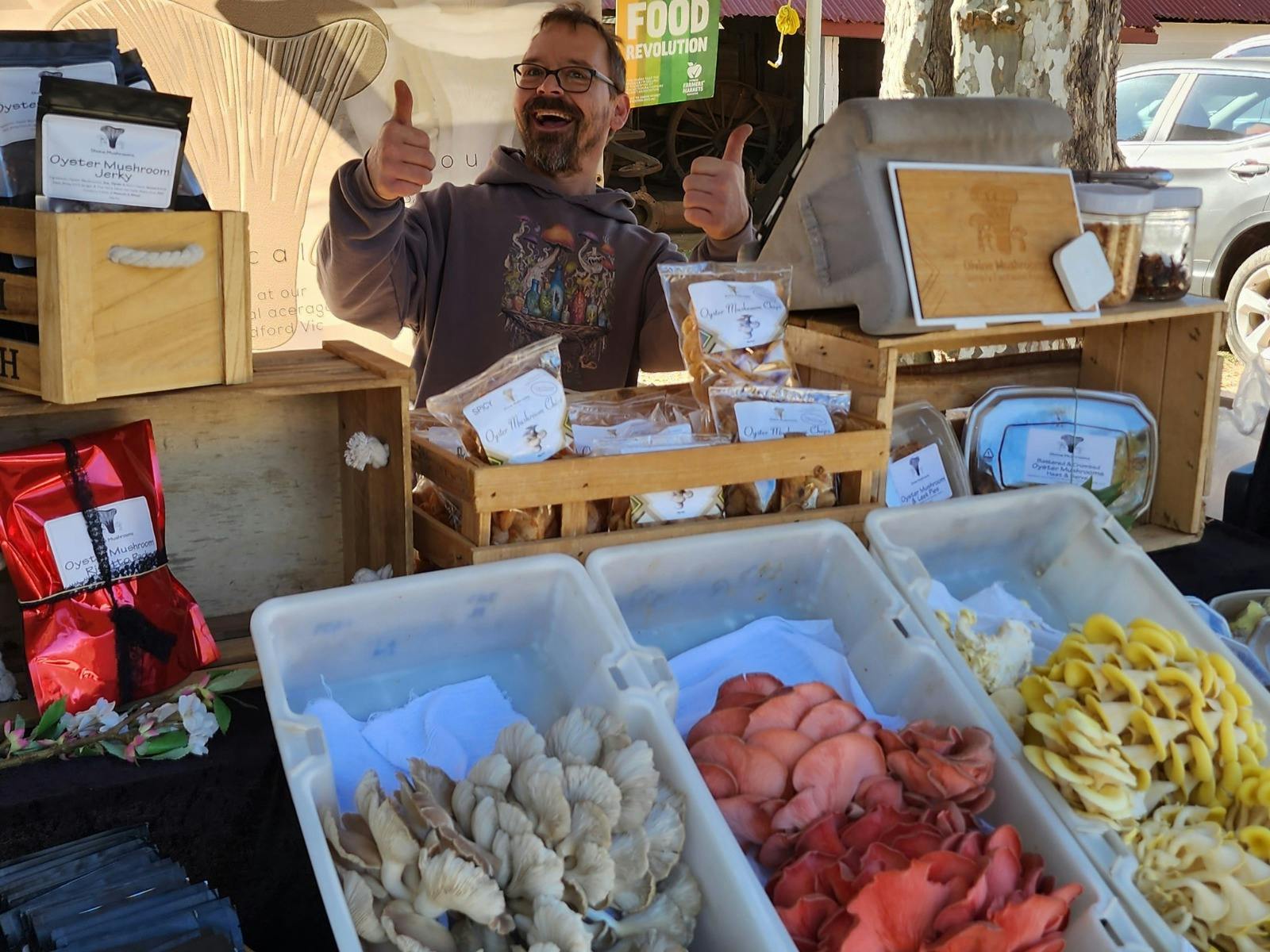 high-quality gourmet mushrooms, growing the freshest, most flavourful mushrooms.