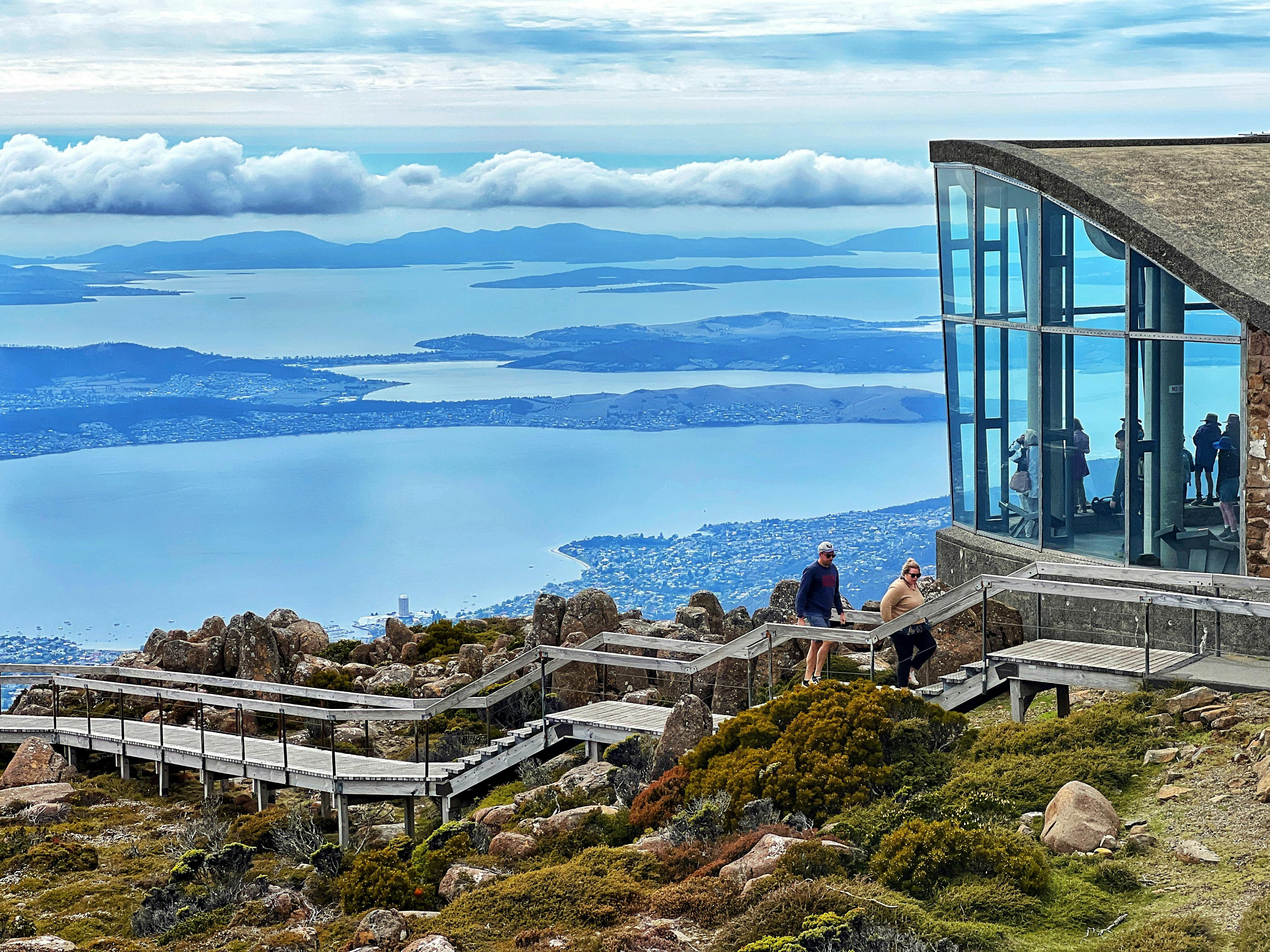 Views from Mt Wellington
