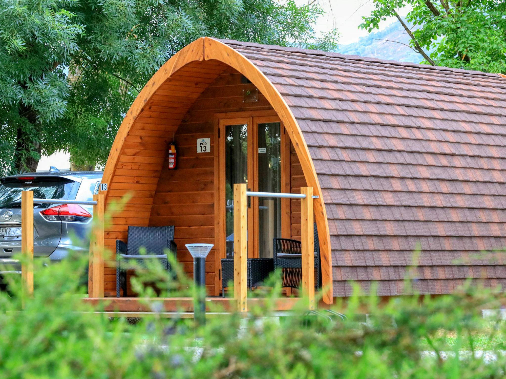 Park Pods - exterior