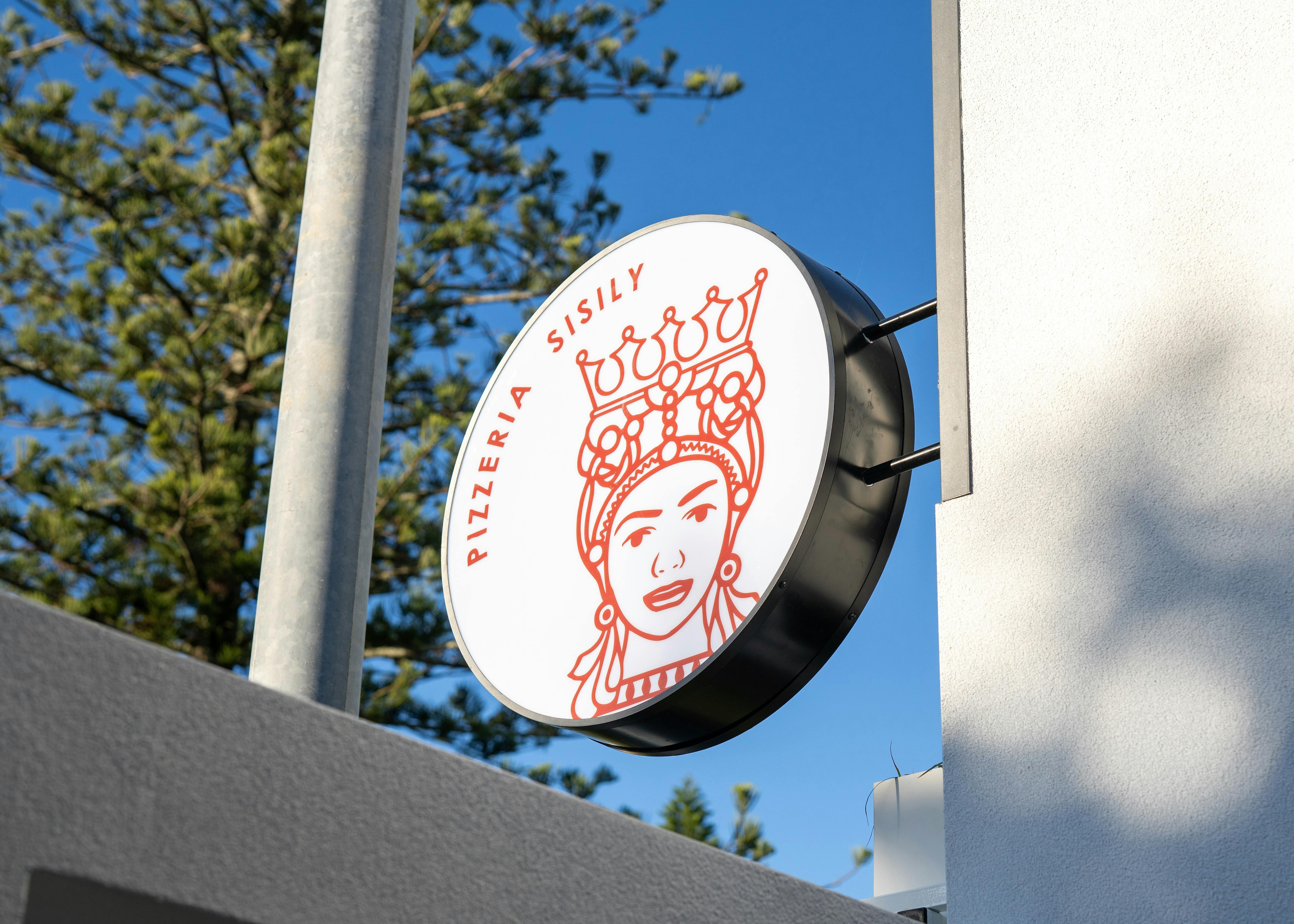 Pizzeria sisily sign