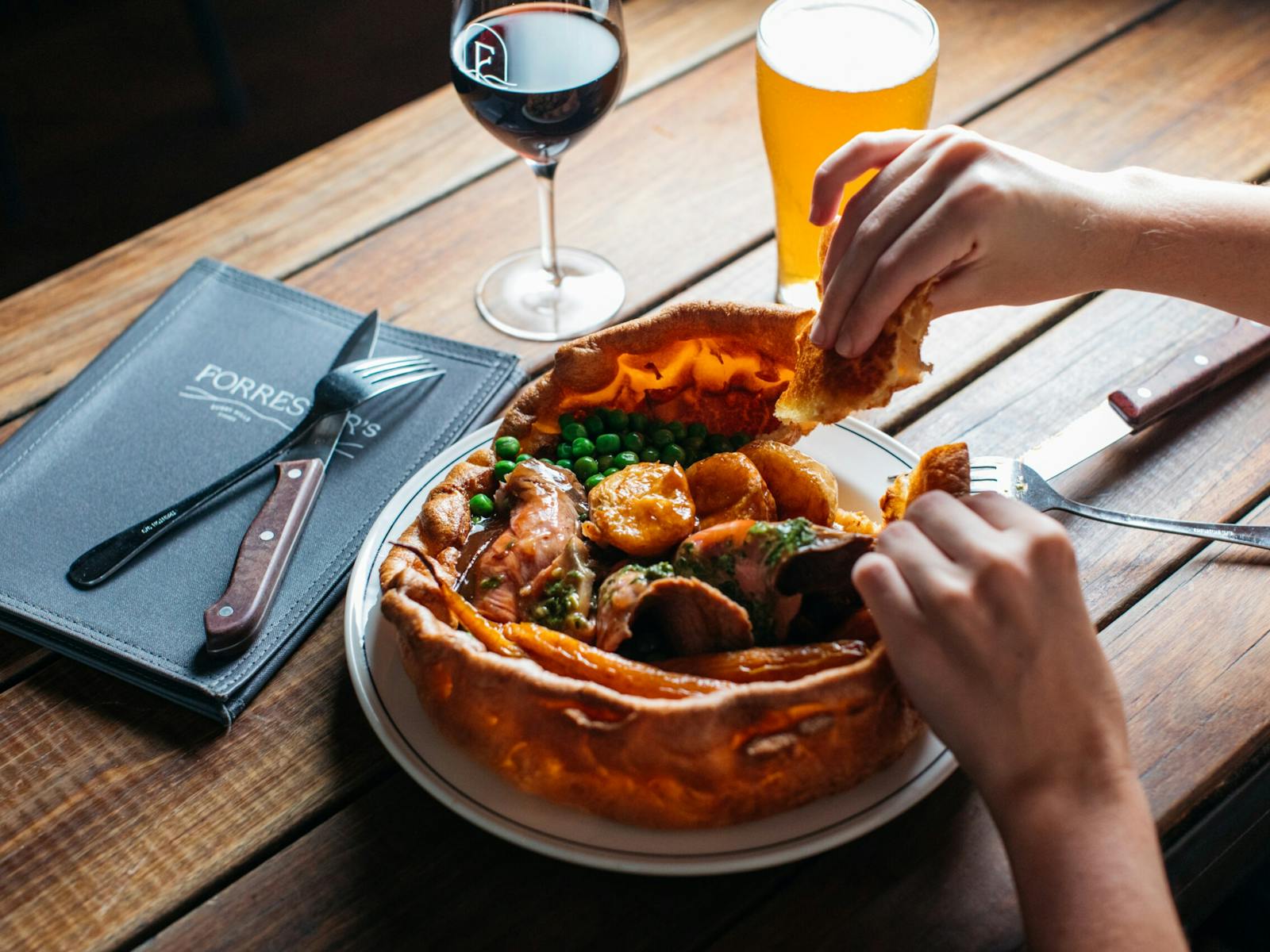 The famous Big Yorkie at Forrester's