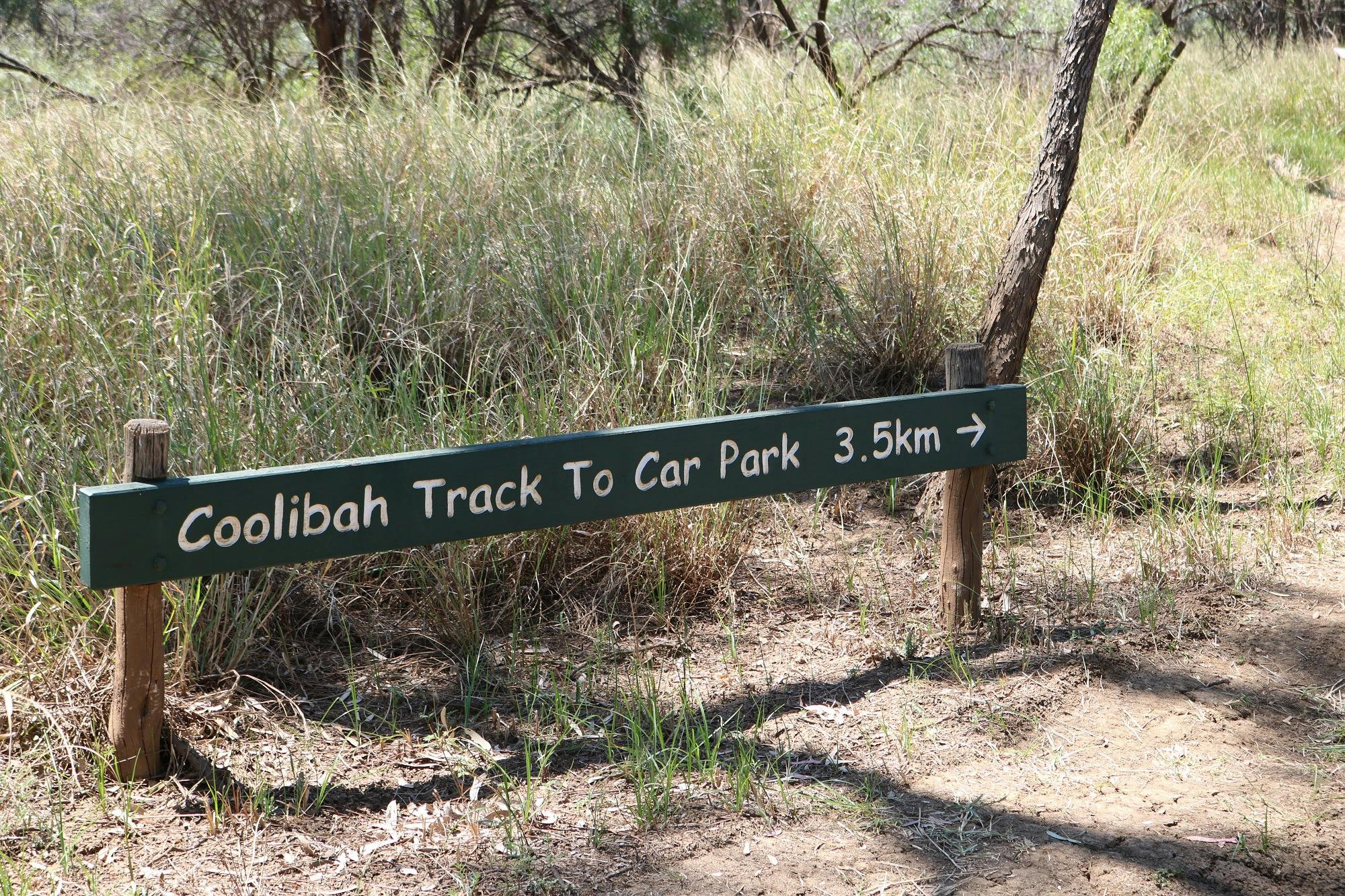 Walking Track signage