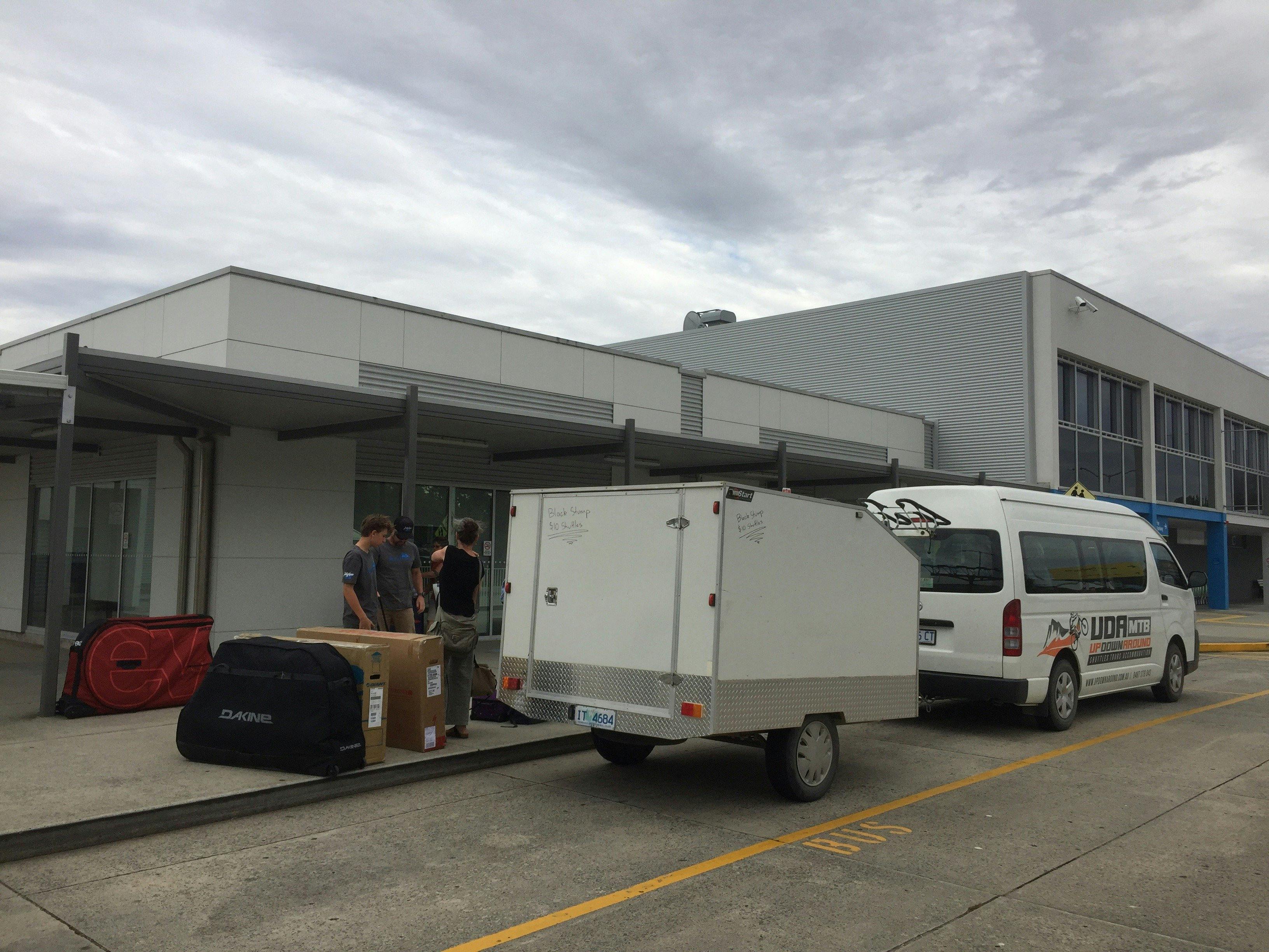Launceston Airport to Derby MTB Holidays Tasmania