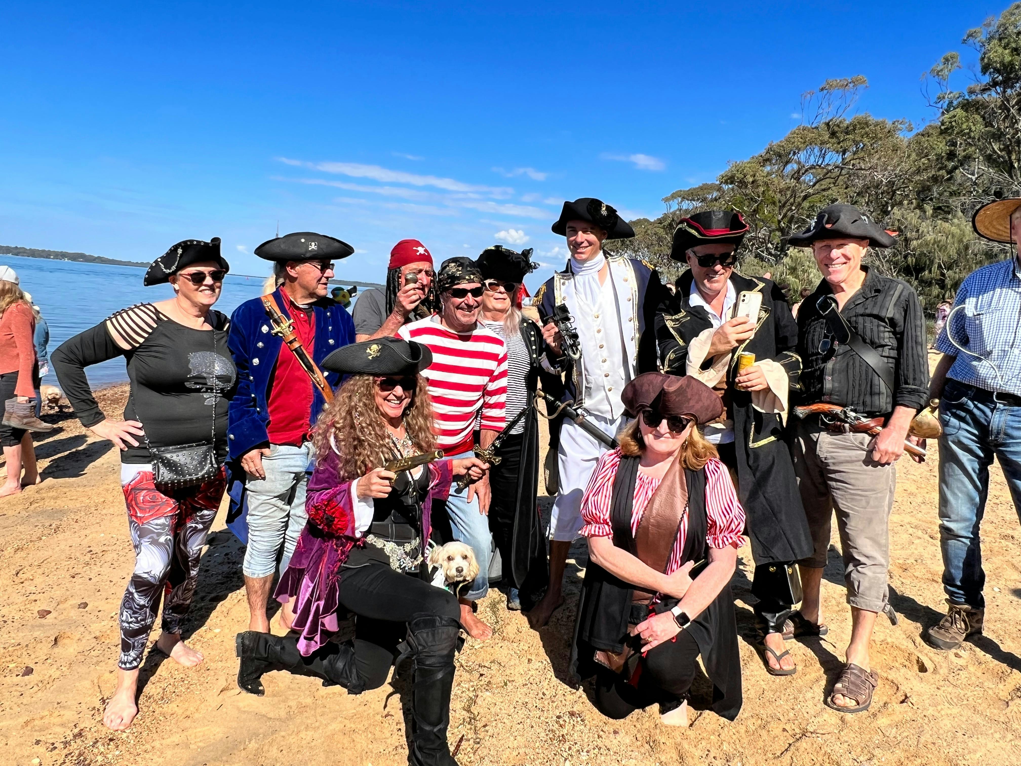 Coochiemudlo Island Flinders' Day Markets and re-enactment of Flinders' Landing