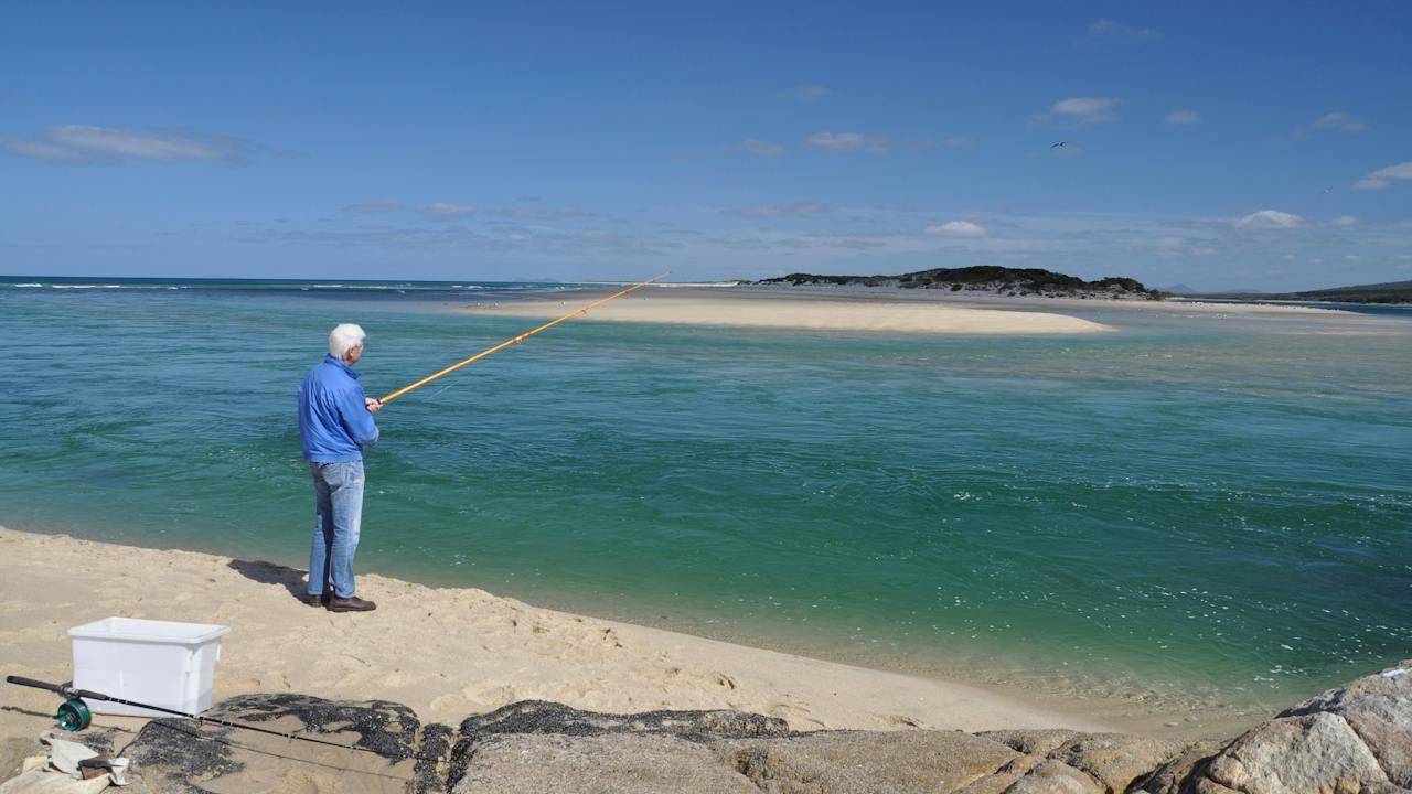 Fishing at North East River