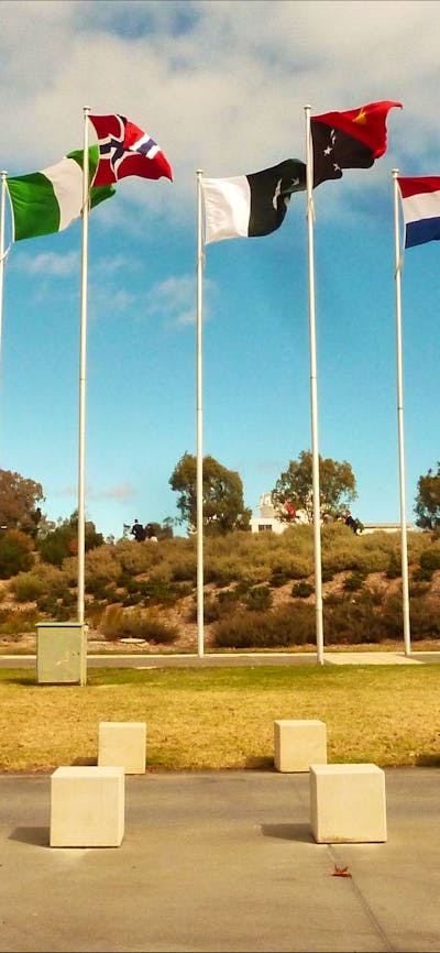 CGT International Flag Display