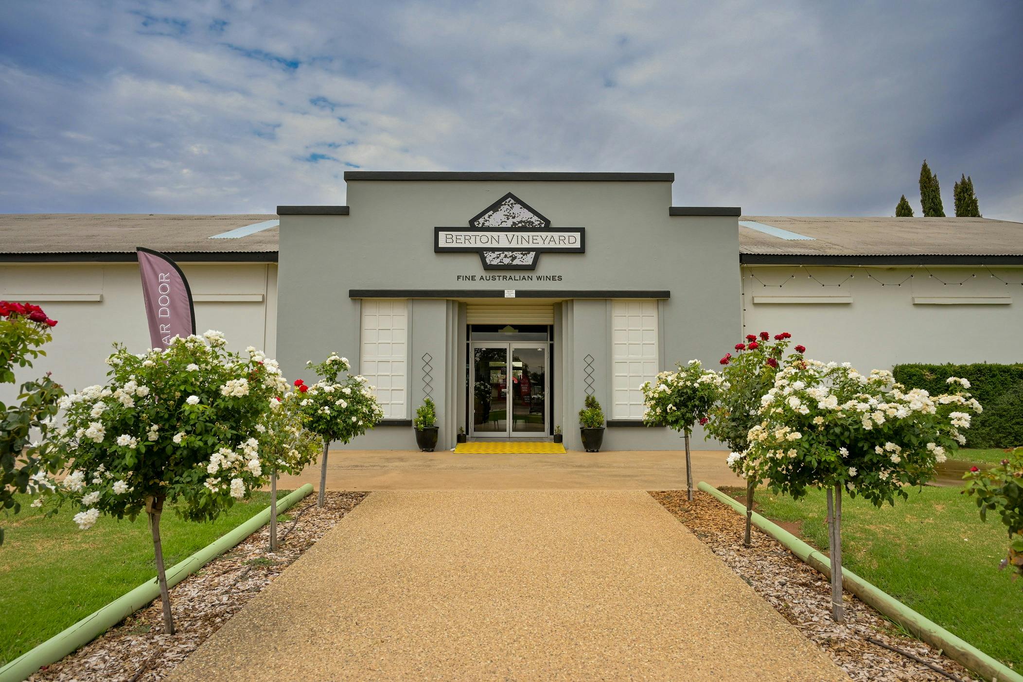 Front of berton cellar door