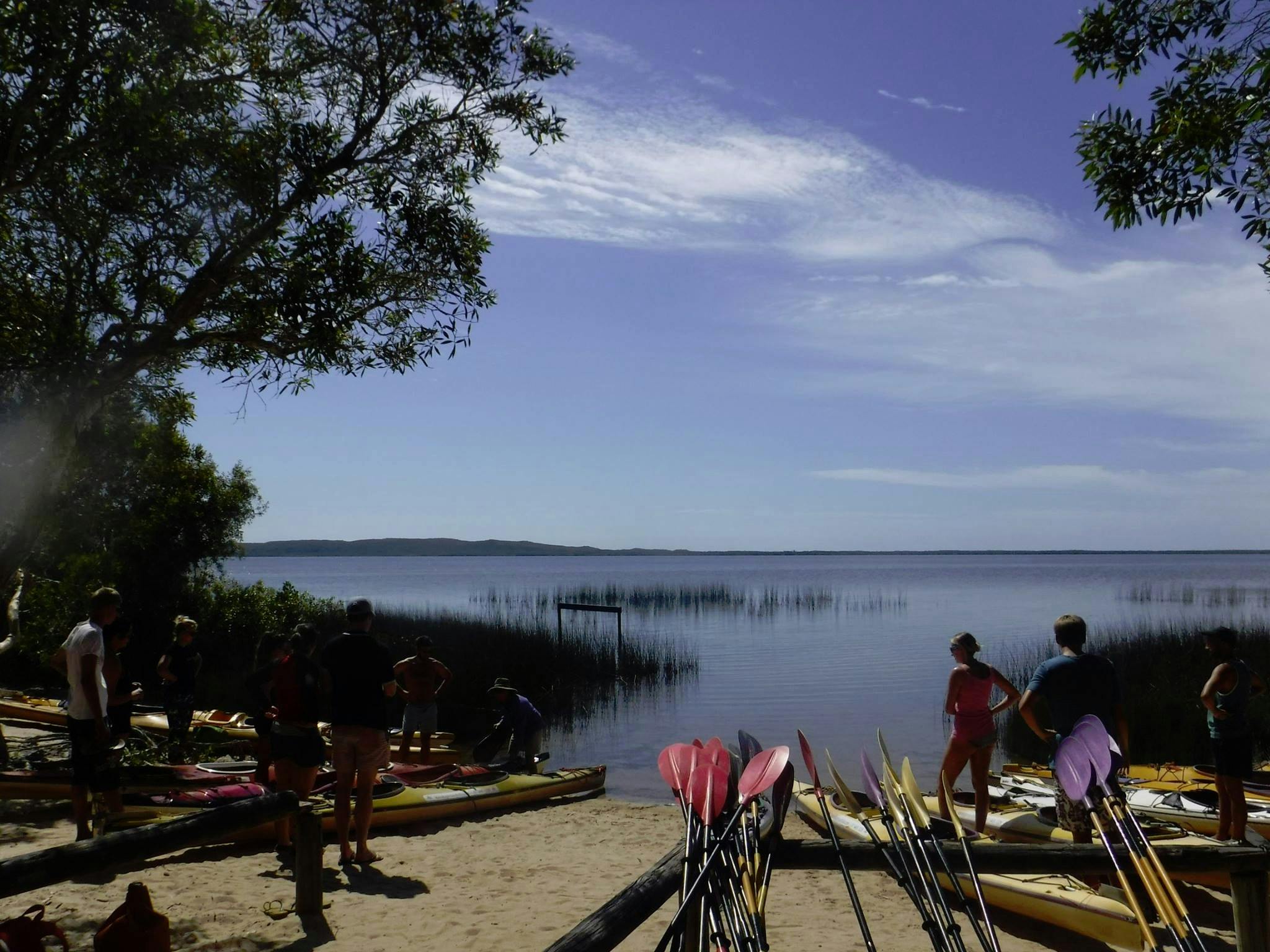 Elanda canoe launch departure point