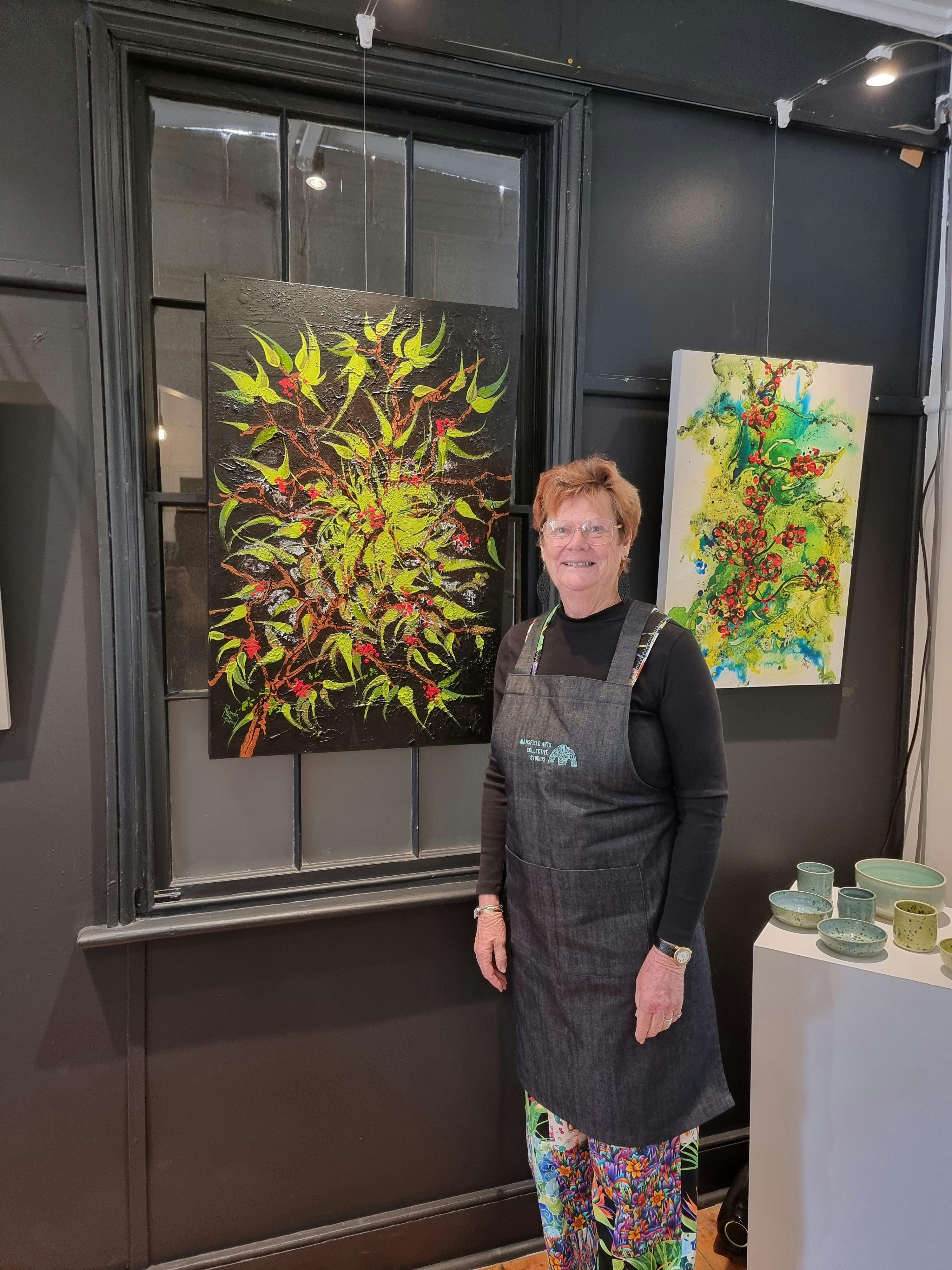 Rhonda and Flame Lily