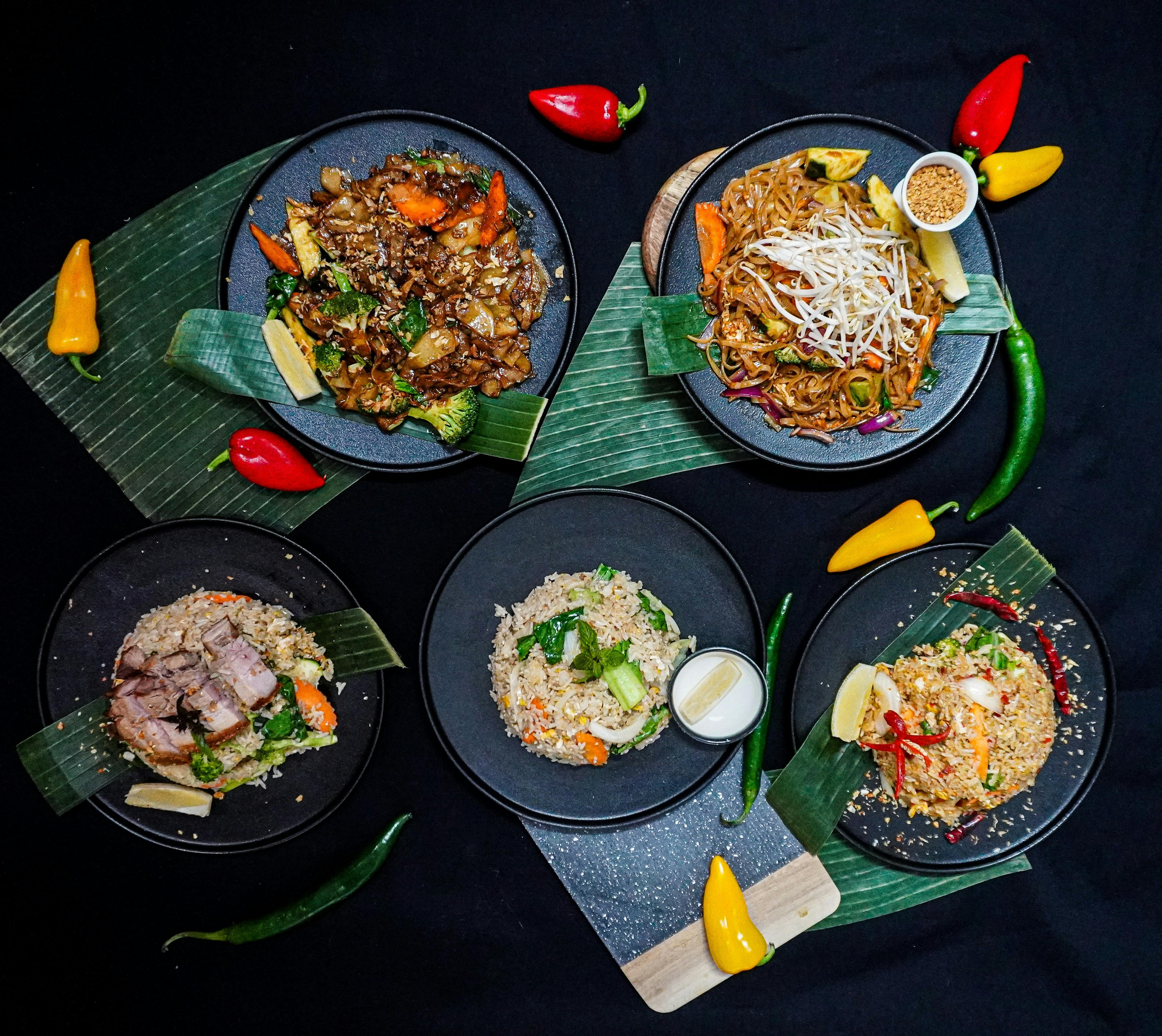 Ling Ling Thai Menus Selection