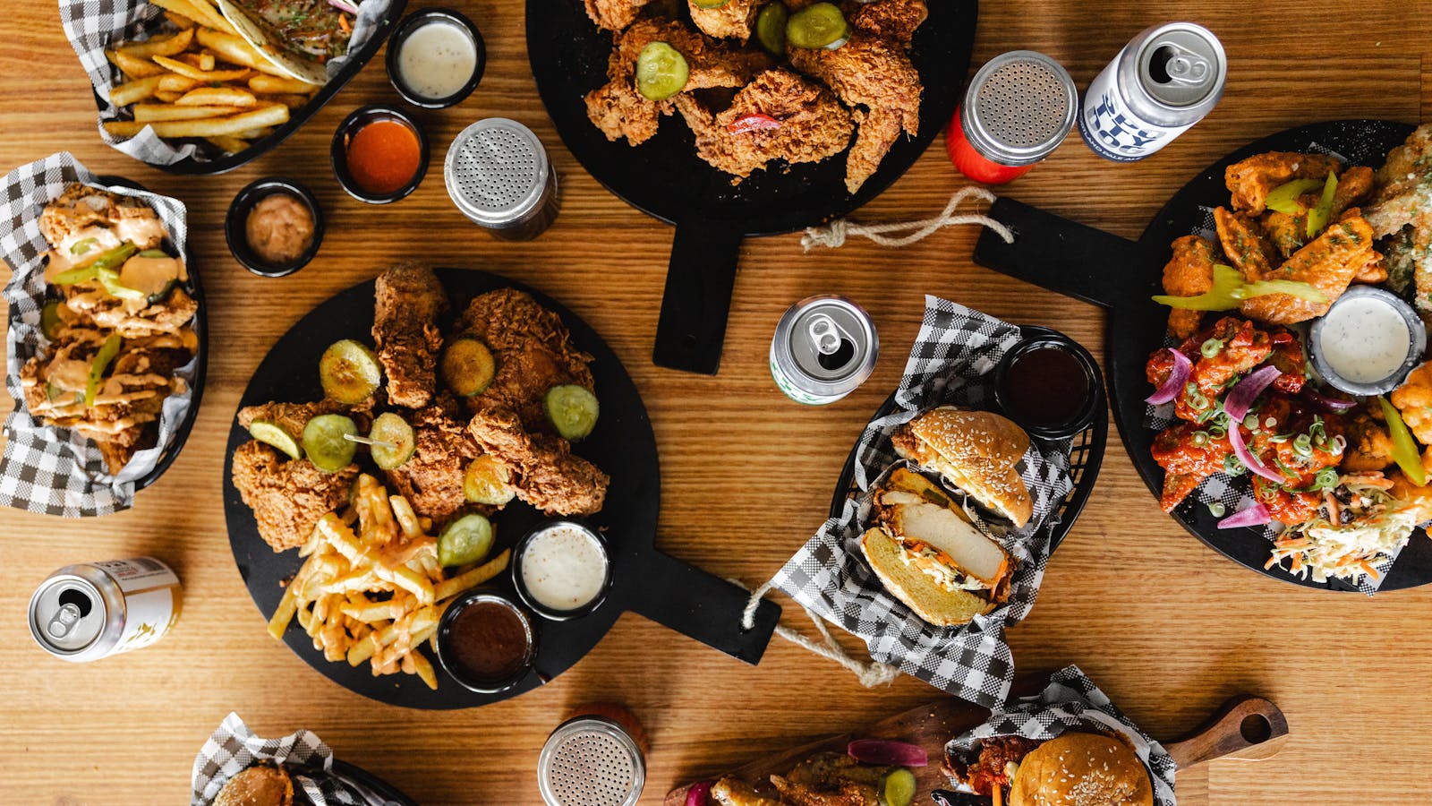 Chicken Shop burgers and chicken