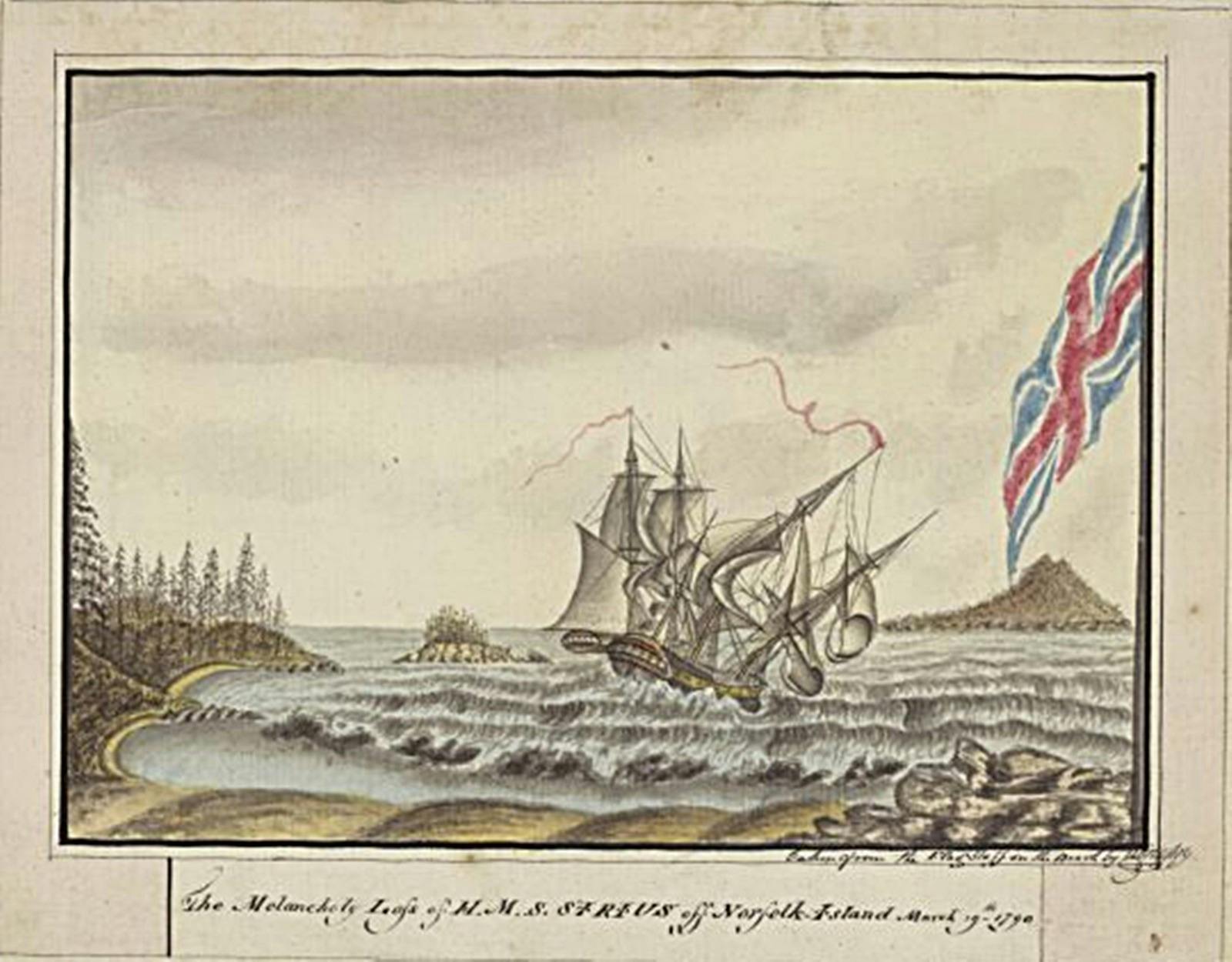 HMS Sirius 235th Anniversary Shipwreck Week Norfolk Island