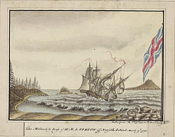 HMS Sirius 235th Anniversary Shipwreck Week Norfolk Island