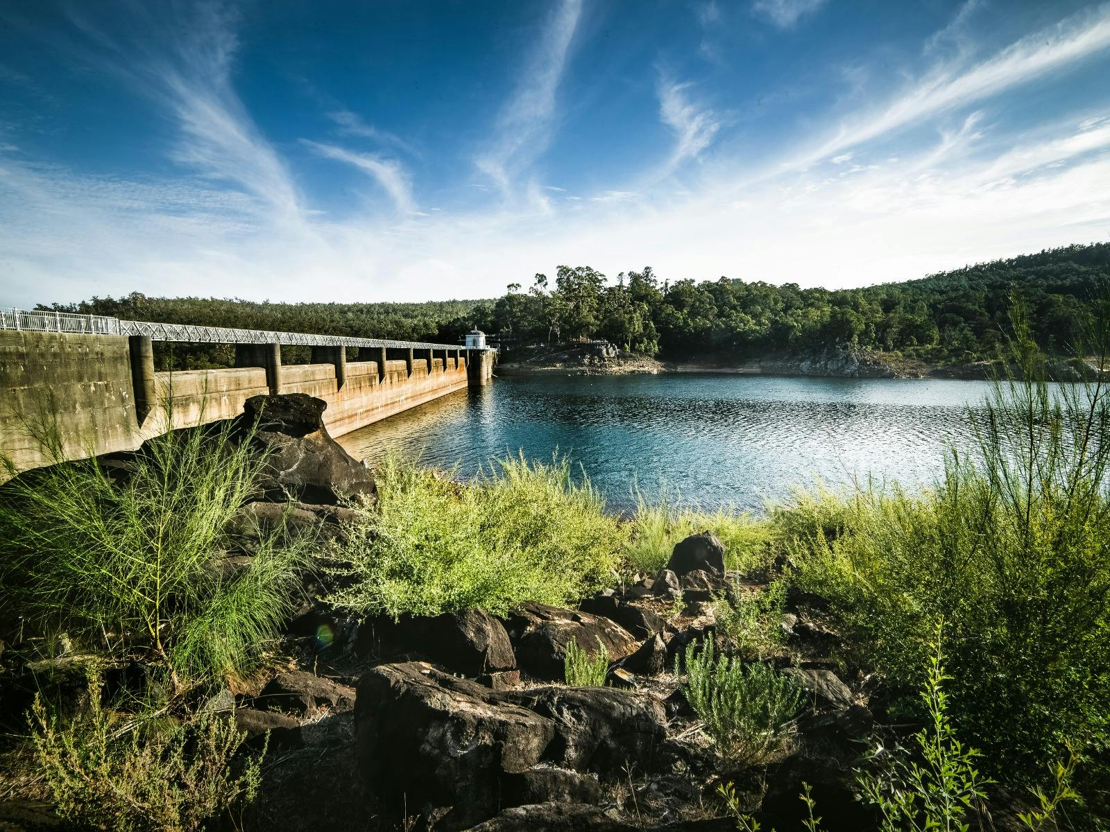 Scenic view of Mundaring Weir