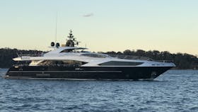 Ghost II Super Yacht available at Luxury Boat Hire