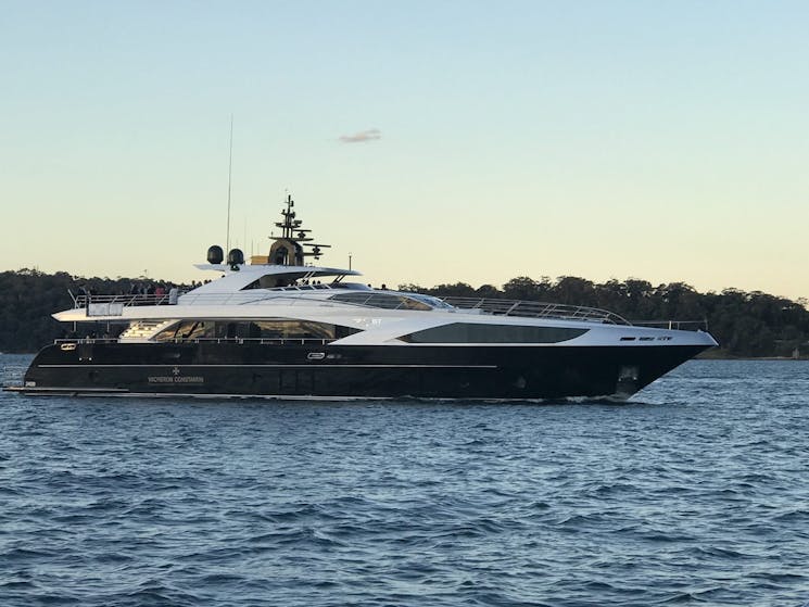 Ghost II Super Yacht available at Luxury Boat Hire