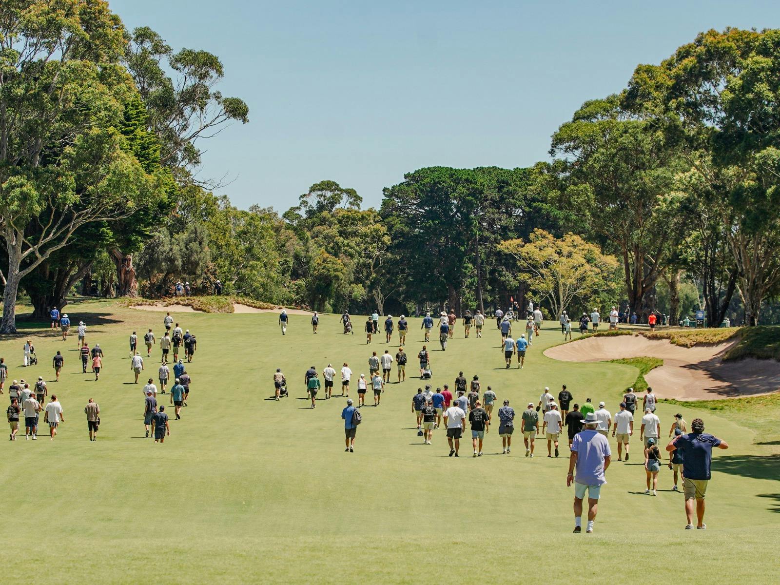Spectators at Webex Players Series Victoria