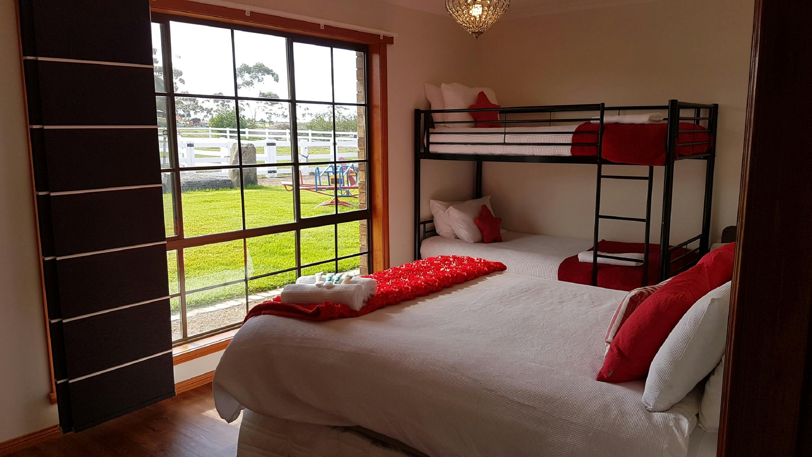 Second Bedroom Queen bed and 2 bunk beds