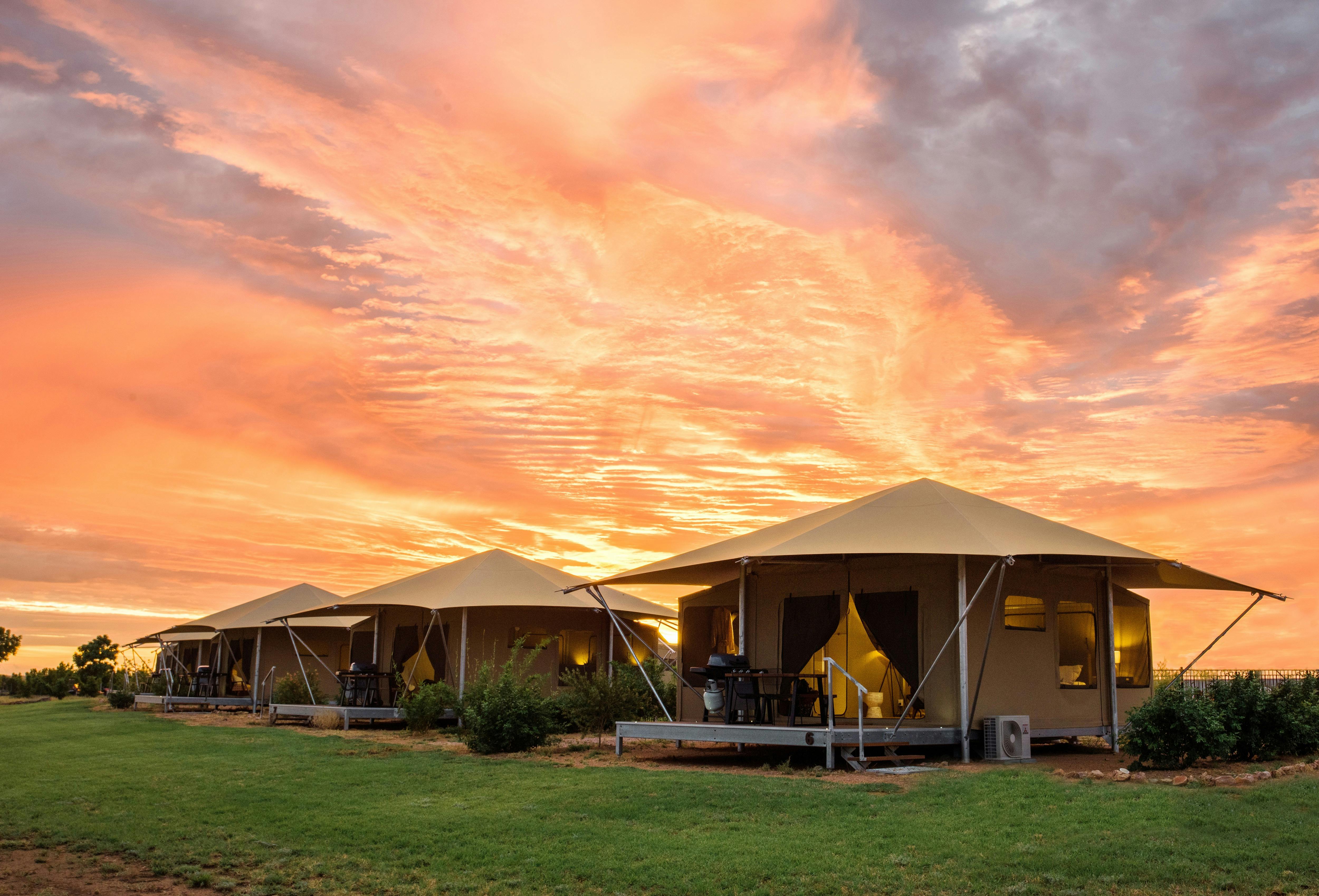 Mitchell Grass Retreat sunrise