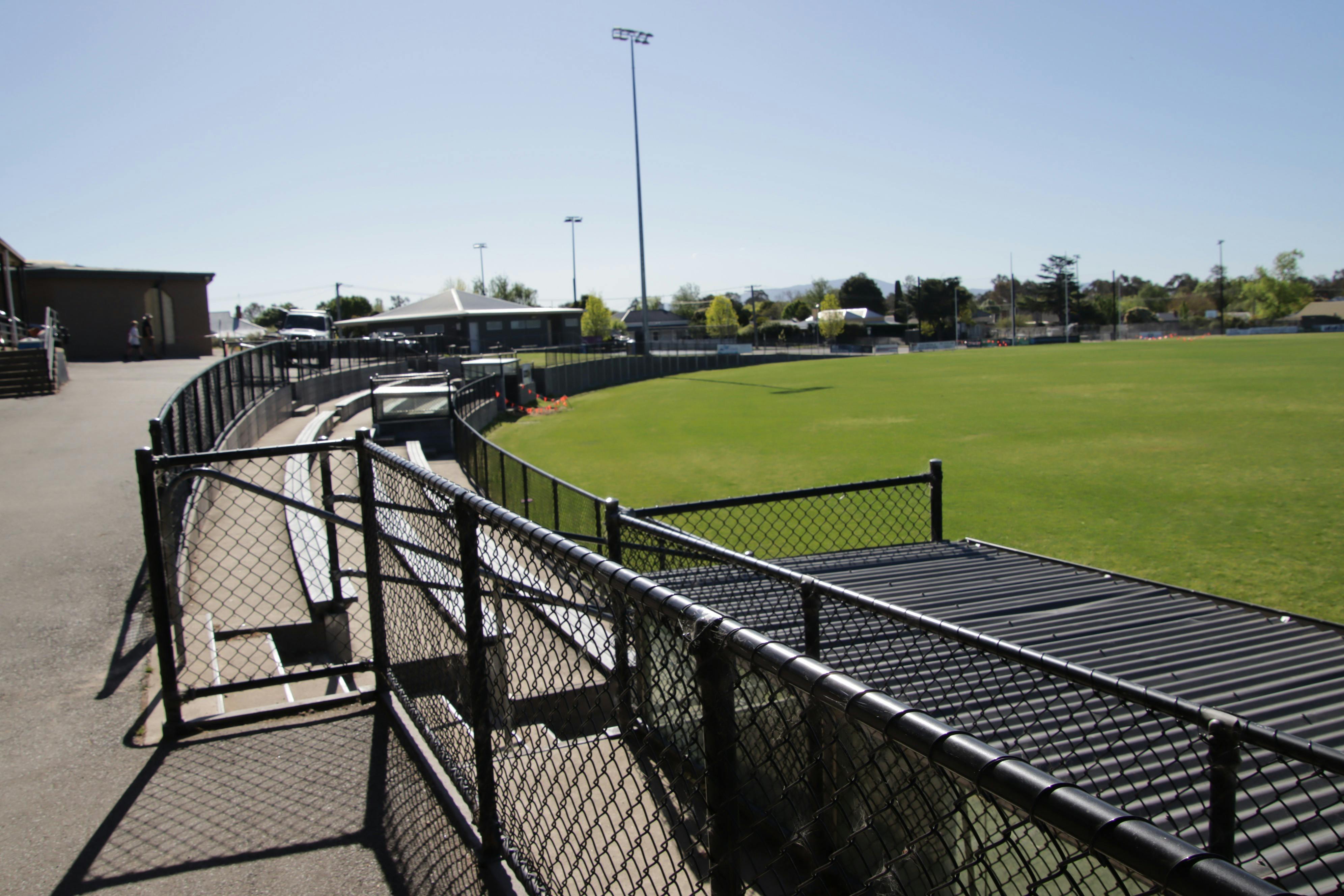 Seating areas for spectators