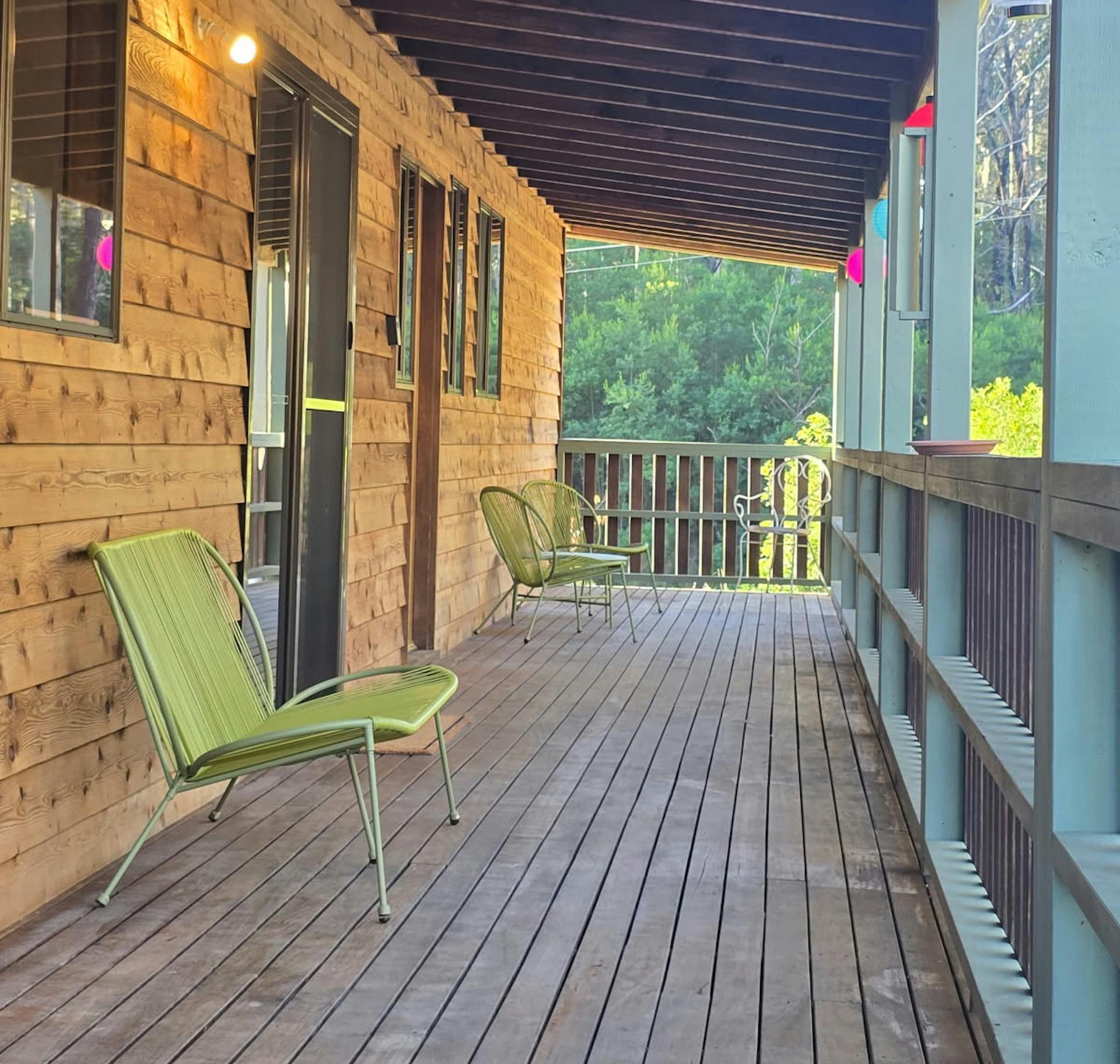 Mogo Lodge Front Verandah