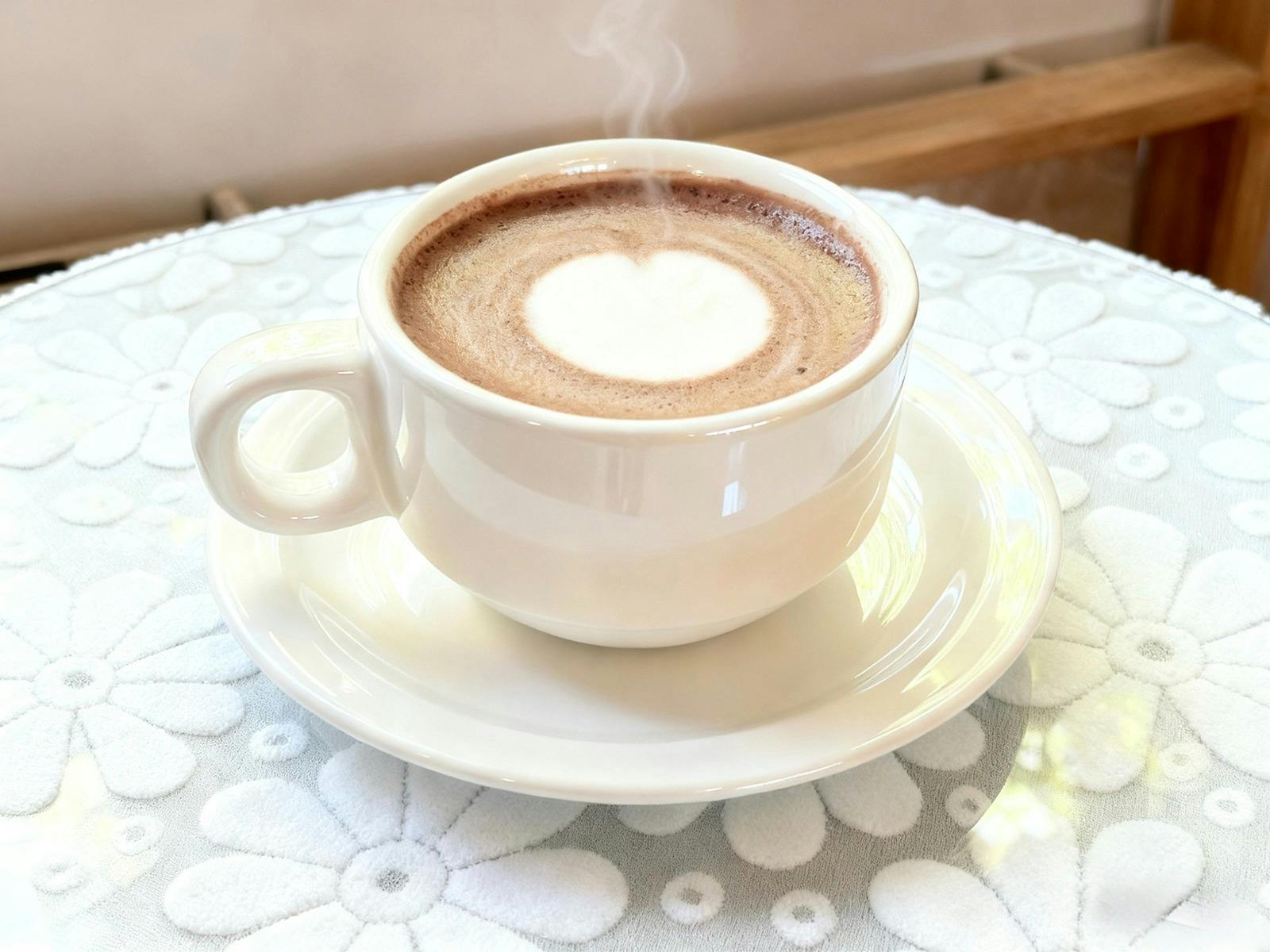 Cosy up with your choice of warm drink image