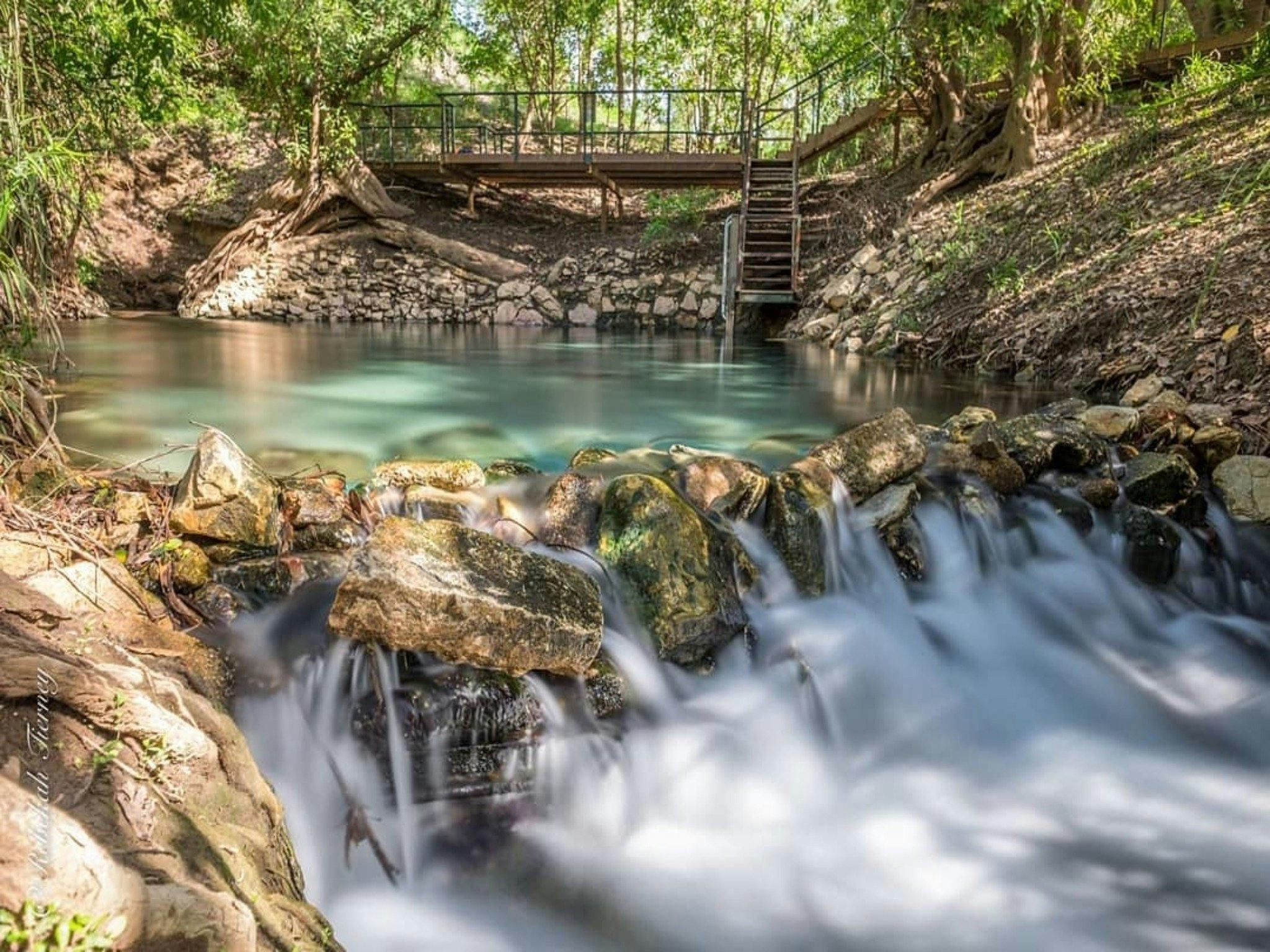 Upper Pool at Katherine Hot Springs