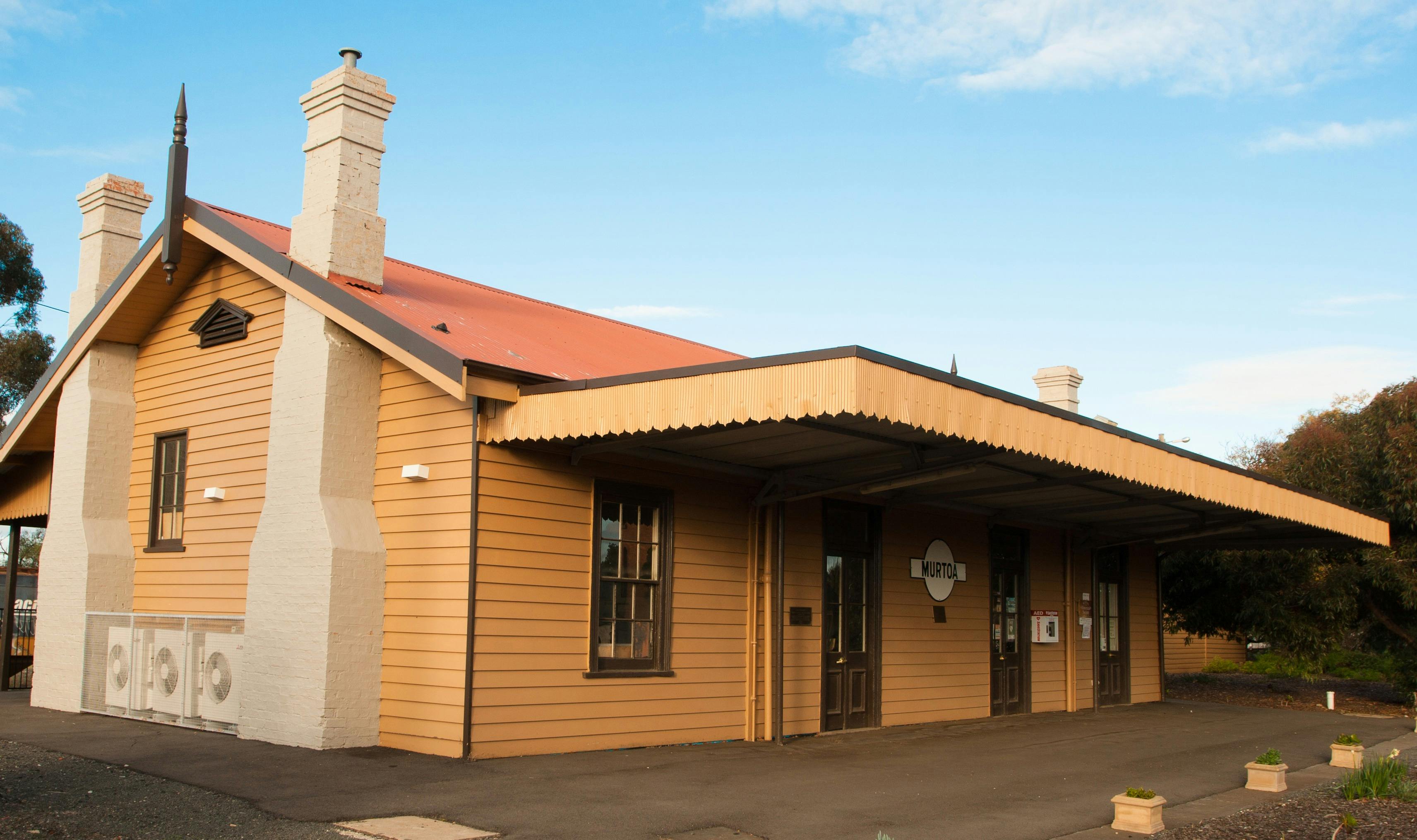 Museum of Railway and Industry history at Murtoa Museum Precinct.