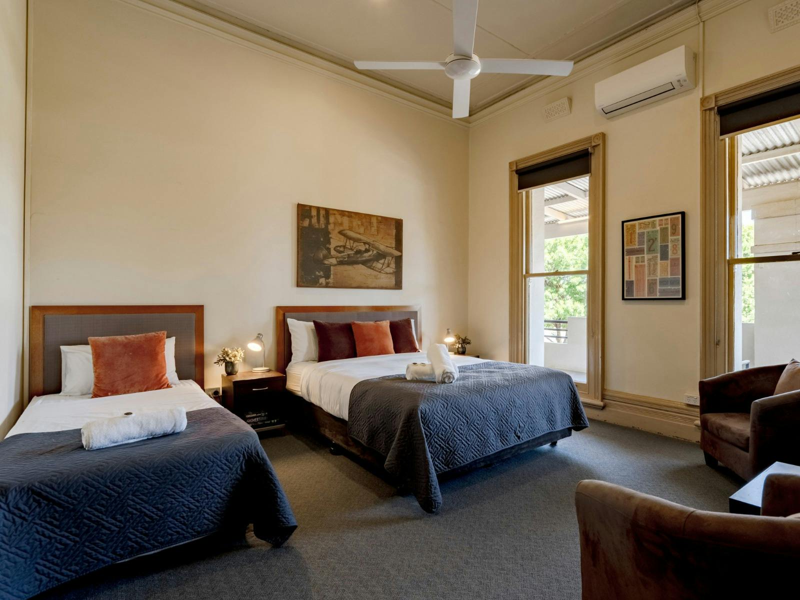 The Delatite Hotel upstairs accommodation