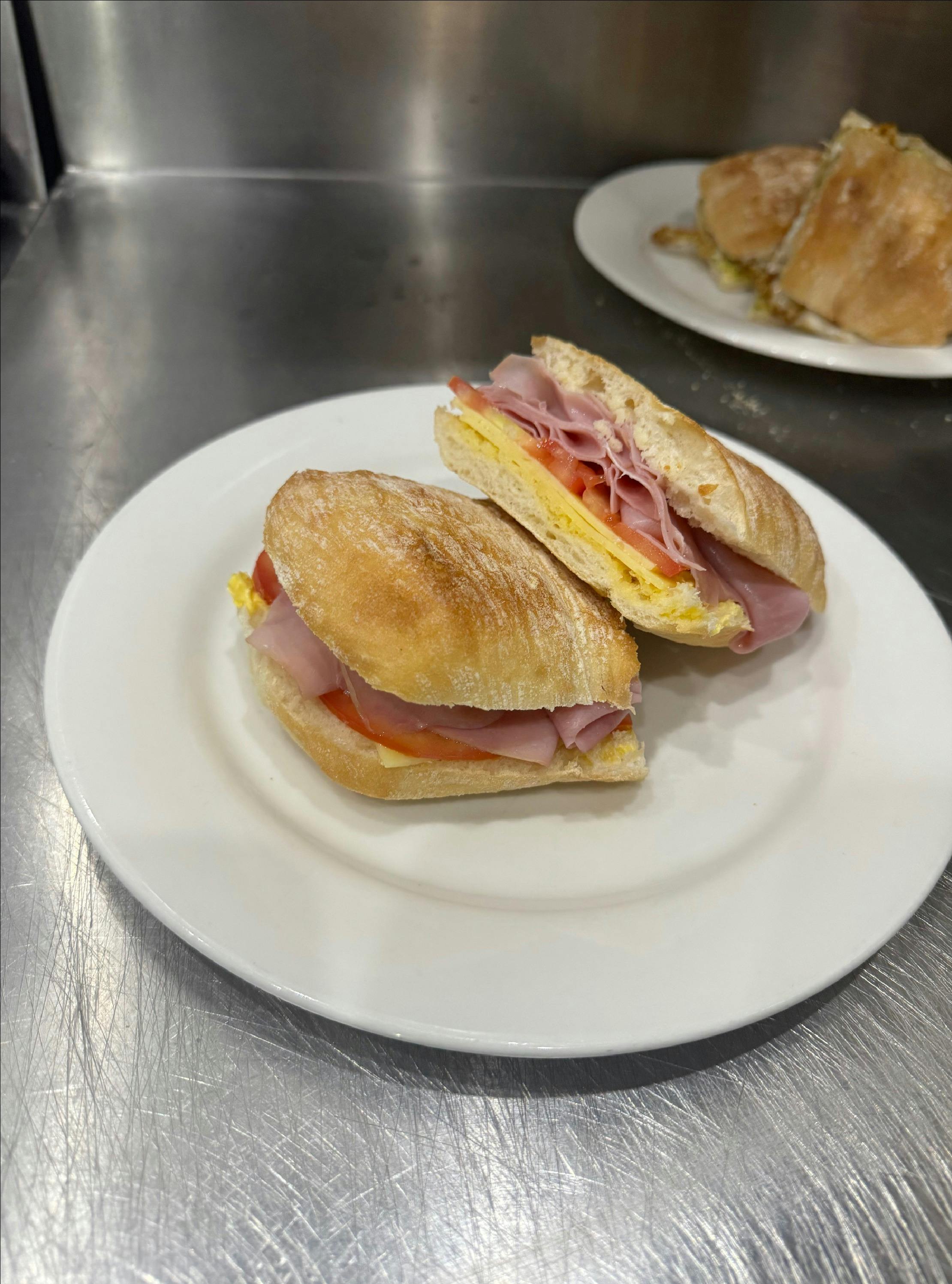 Ham & Cheese Roll  at Vode Cafe