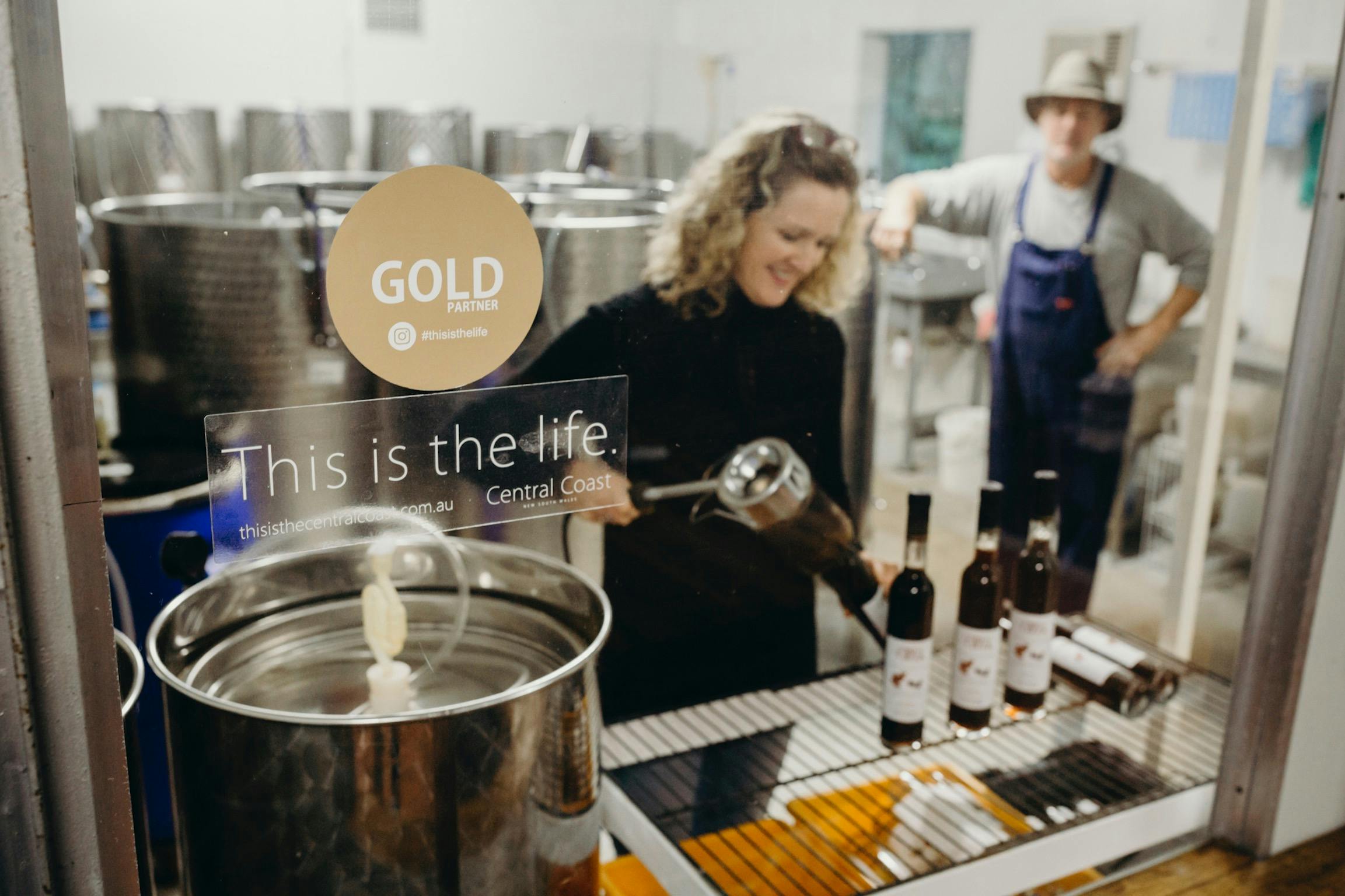 Meet the winemaker organic garden and winemaking tour NSW Holidays